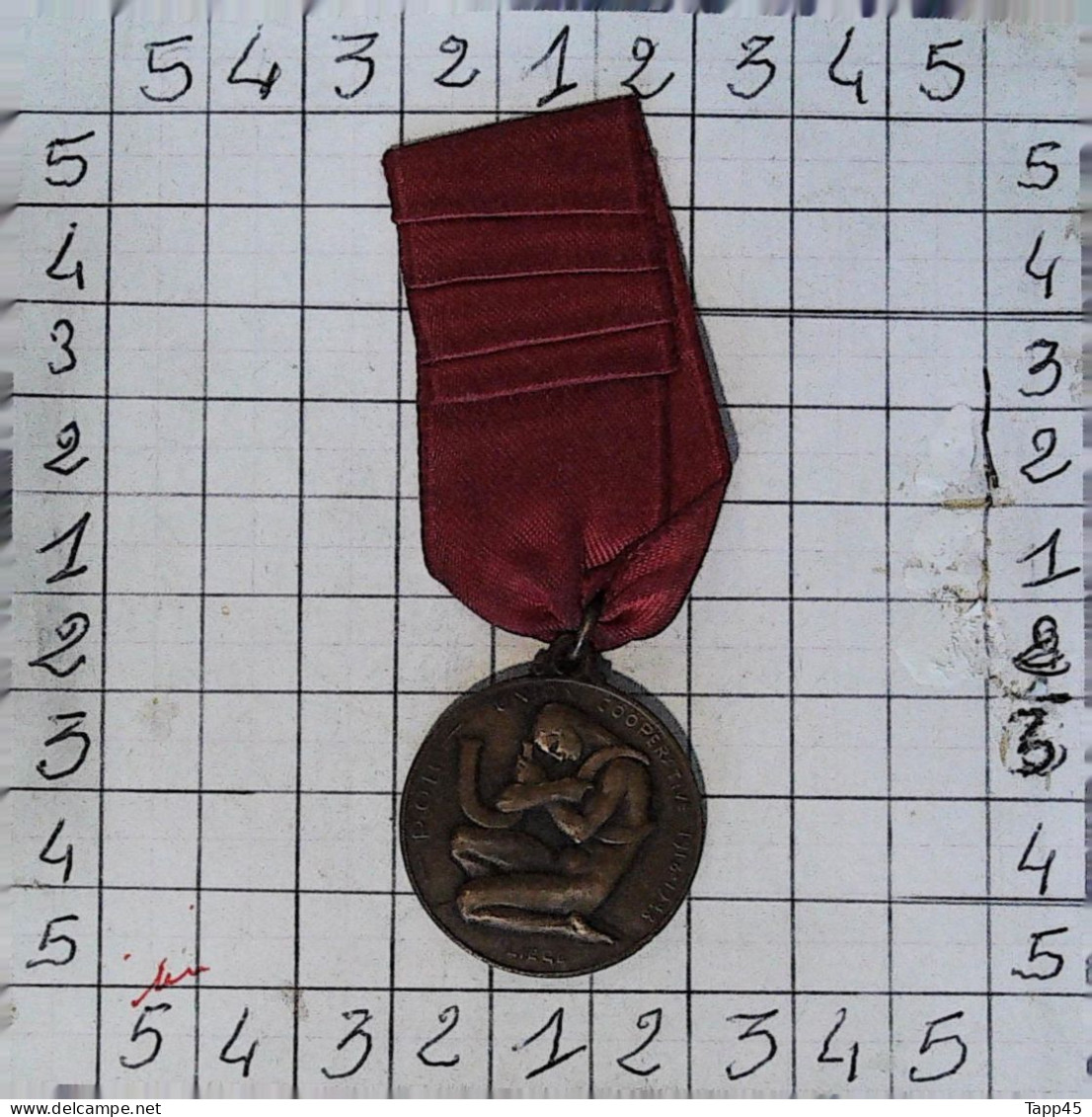 Medaille > Liège > Médaille 10 Ans De L'Union > 1918/1928  > Réf:Cl Belge  Pl 2/ 2 - Belgio