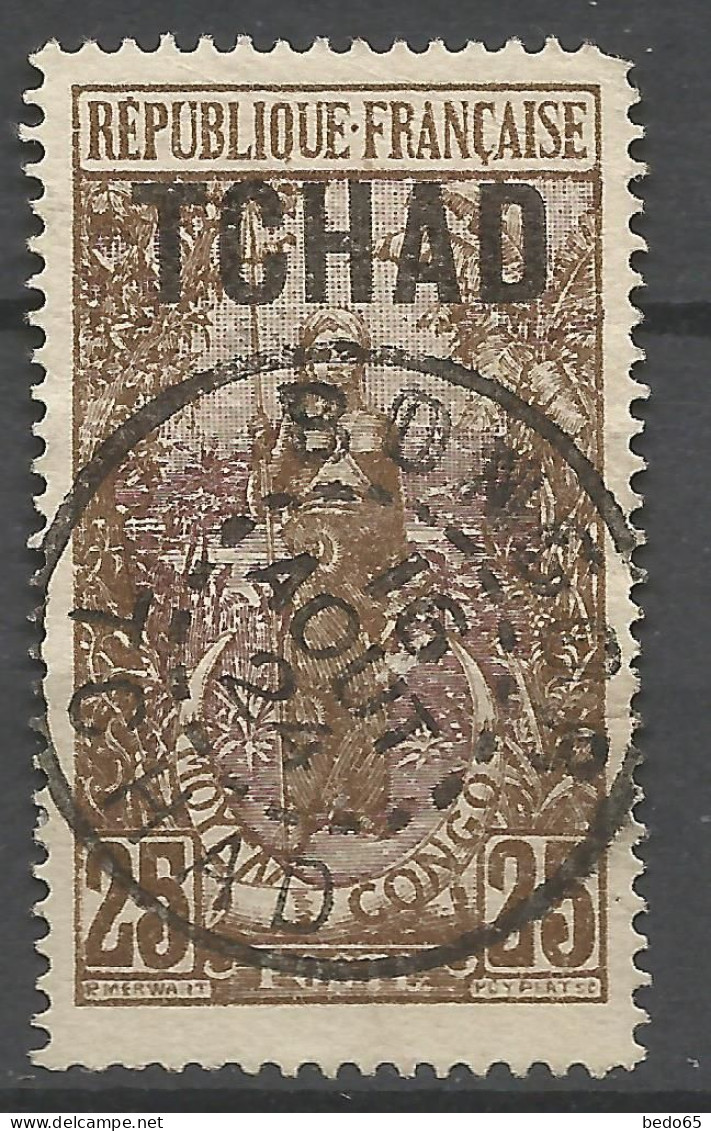 TCHAD N° 8 CACHET BONGOR / Used - Gebruikt