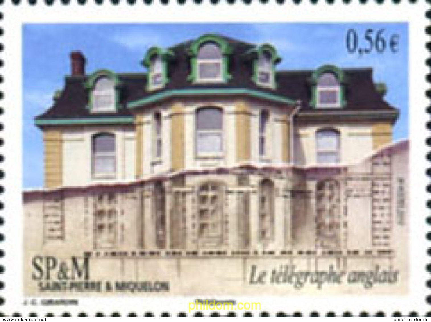 253124 MNH SAN PEDRO Y MIQUELON 2010 EL TELEGRAFO INGLES - Ungebraucht