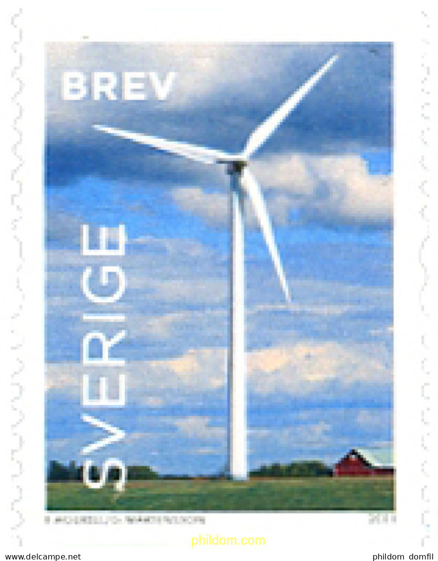 260565 MNH SUECIA 2011 DESARROLLO DE LAS ENERGIAS RENOVABLES - Unused Stamps