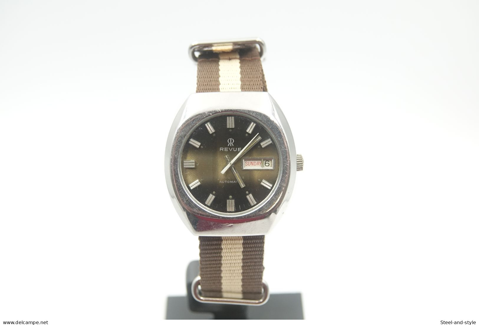 Watches :  REVUE THOMMEN AUTOMATIC Reference S7729A - Original - Running - - Relojes De Lujo