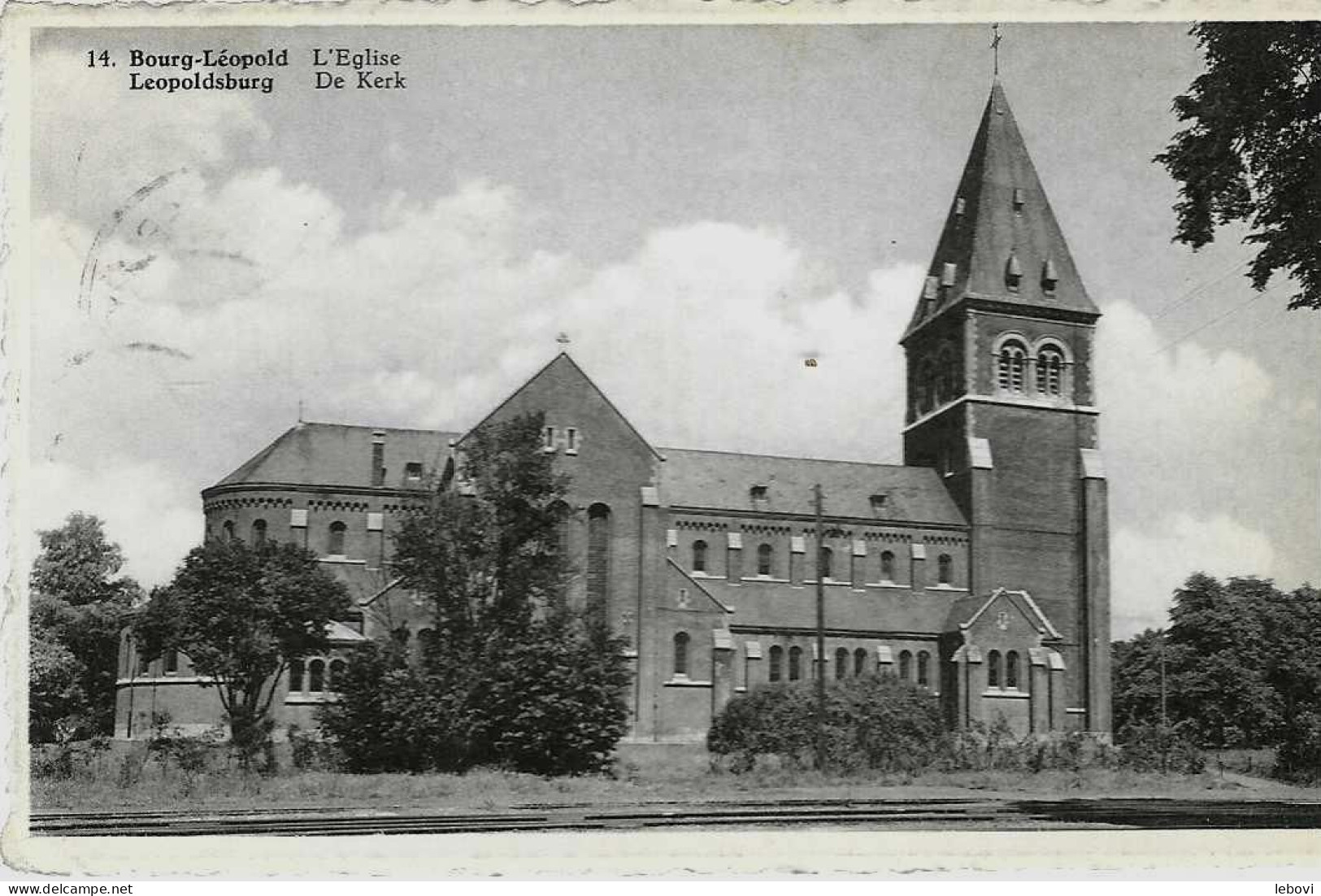 LEOPOLDSBURG “De Kerk” – Uitg. Boek- En Dagbladhandel Claes (1958) - Leopoldsburg