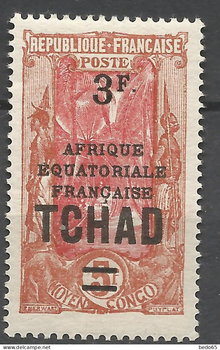 TCHAD N° 50 NEUF*  CHARNIERE  / Hinge  / MH - Unused Stamps