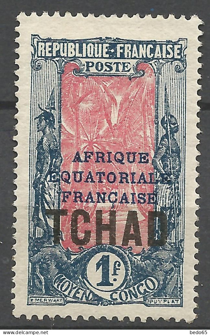 TCHAD N° 34 NEUF*  CHARNIERE  / Hinge  / MH - Ungebraucht