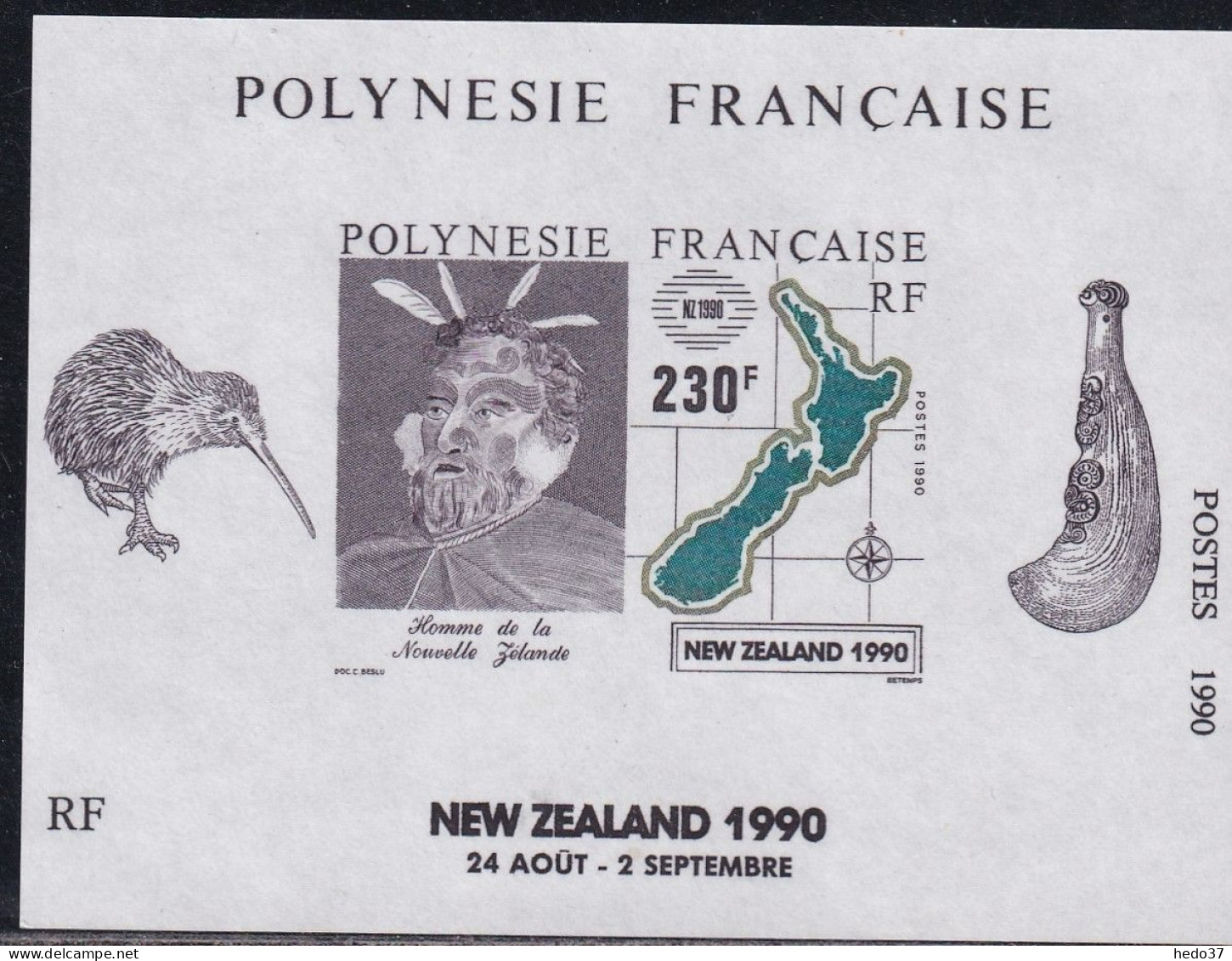 Polynésie BF N°17 - Neuf ** Sans Charnière - TB - Blocks & Kleinbögen