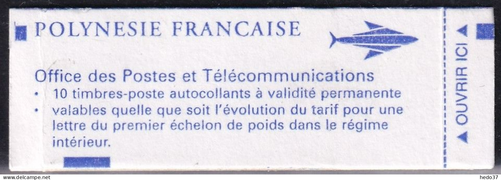 Polynésie Carnet C507 Type II - Neuf ** Sans Charnière - TB - Markenheftchen