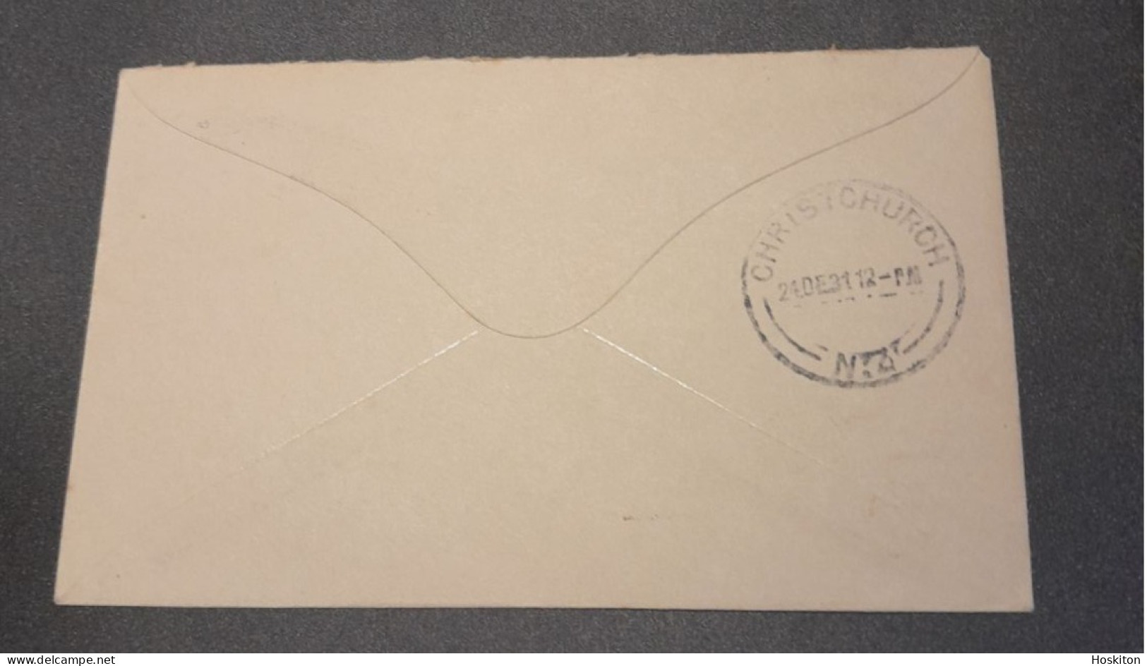 1931-24 Dec Special Christmas Survey Flights Cat 62n Blenheim - Christchurch - Storia Postale