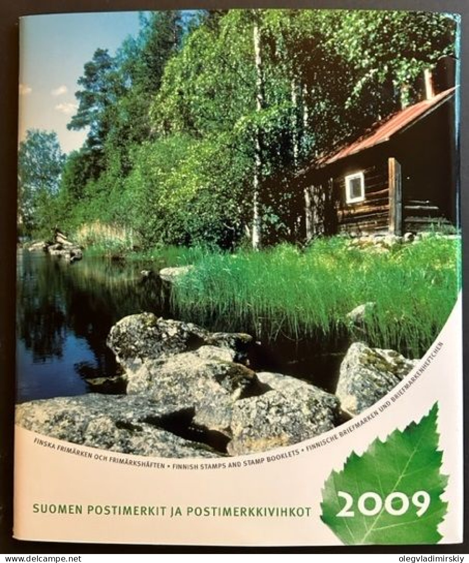 Finland Finnland Finlande 2009 Full Year Set With Booklets In Official Pack Mint - Ganze Jahrgänge