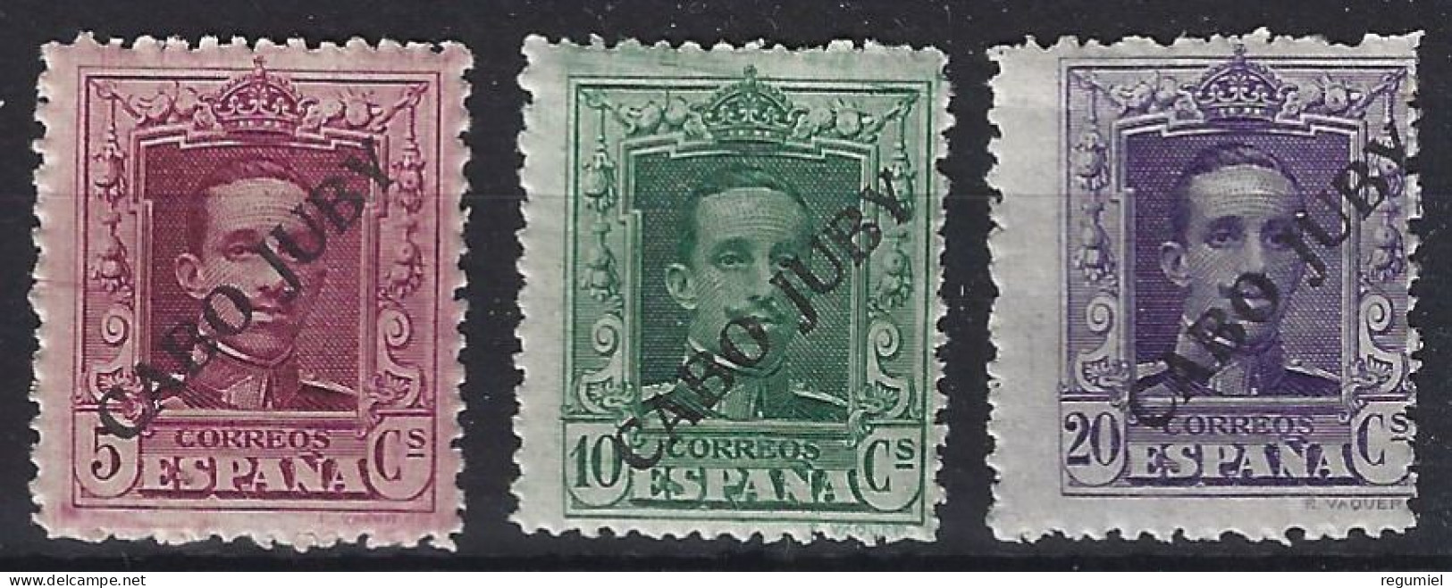 Cabo Juby 023/25 ** MNH. 1925 - Cape Juby