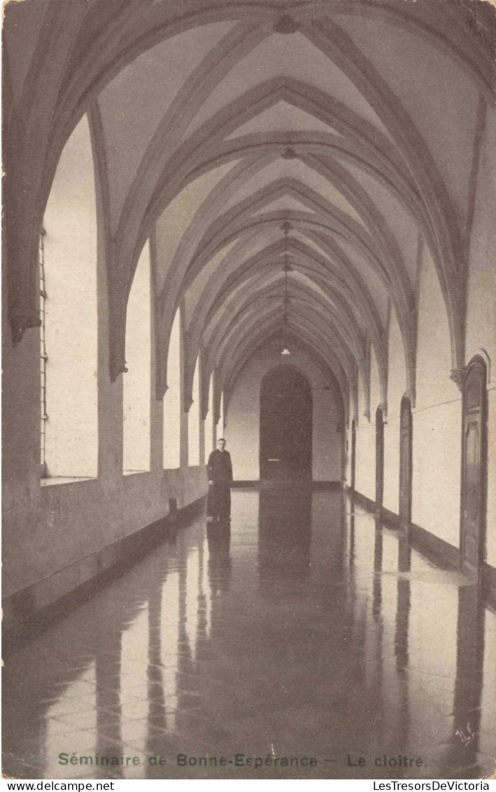 BELGIQUE - Estinnes - Séminaire De Bonne Espérance - Le Cloître - Carte Postale Ancienne - La Louviere