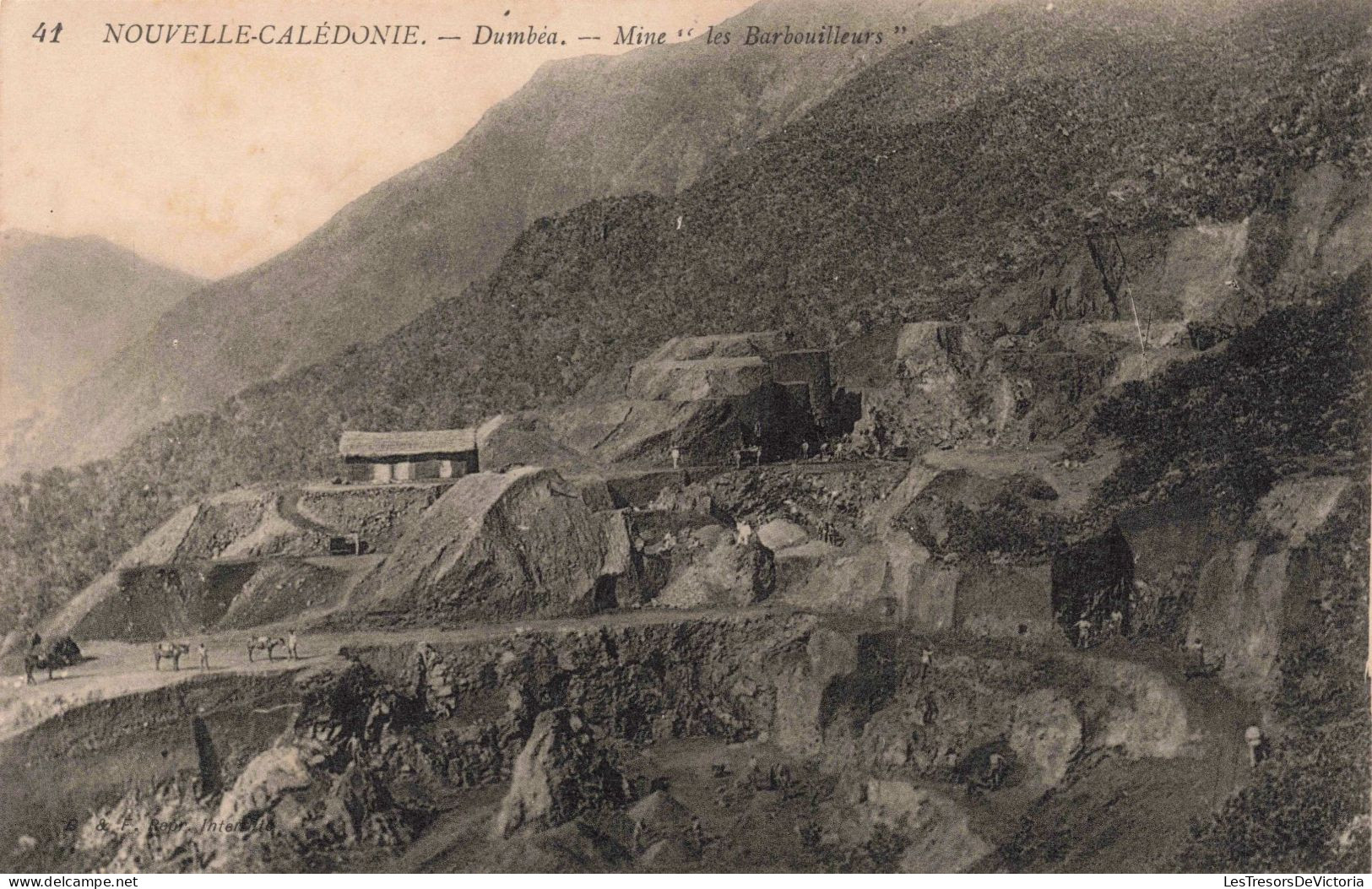 FRANCE - Nouvelle-Calédonie - Dumbéa - Mine Les Barbouilleurs - Carte Postale Ancienne - Nouvelle Calédonie