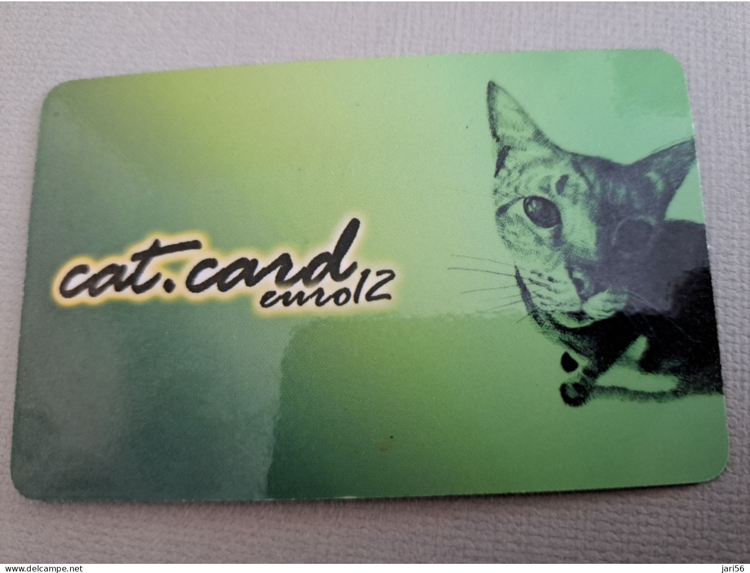 NETHERLANDS /  PREPAID / CAT/ CARD/ HOUSECAT/ POES/   /  € 12,-  USED  ** 15261** - Privé