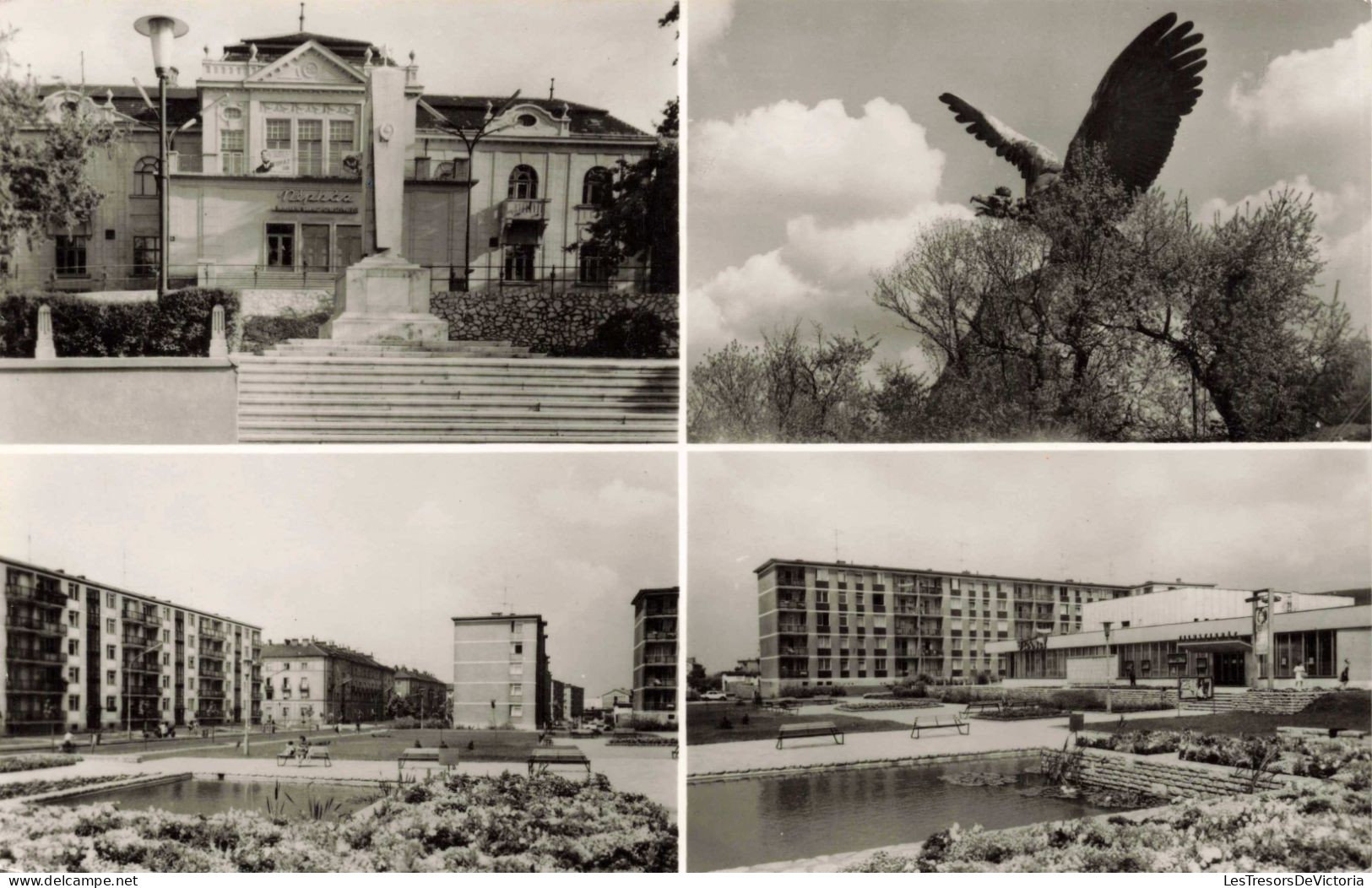 HONGRIE - Tatabánya - Théâtre Jásza Mari - Théâtre De Cinéma Turul - Carte Postale Ancienne - Hungary