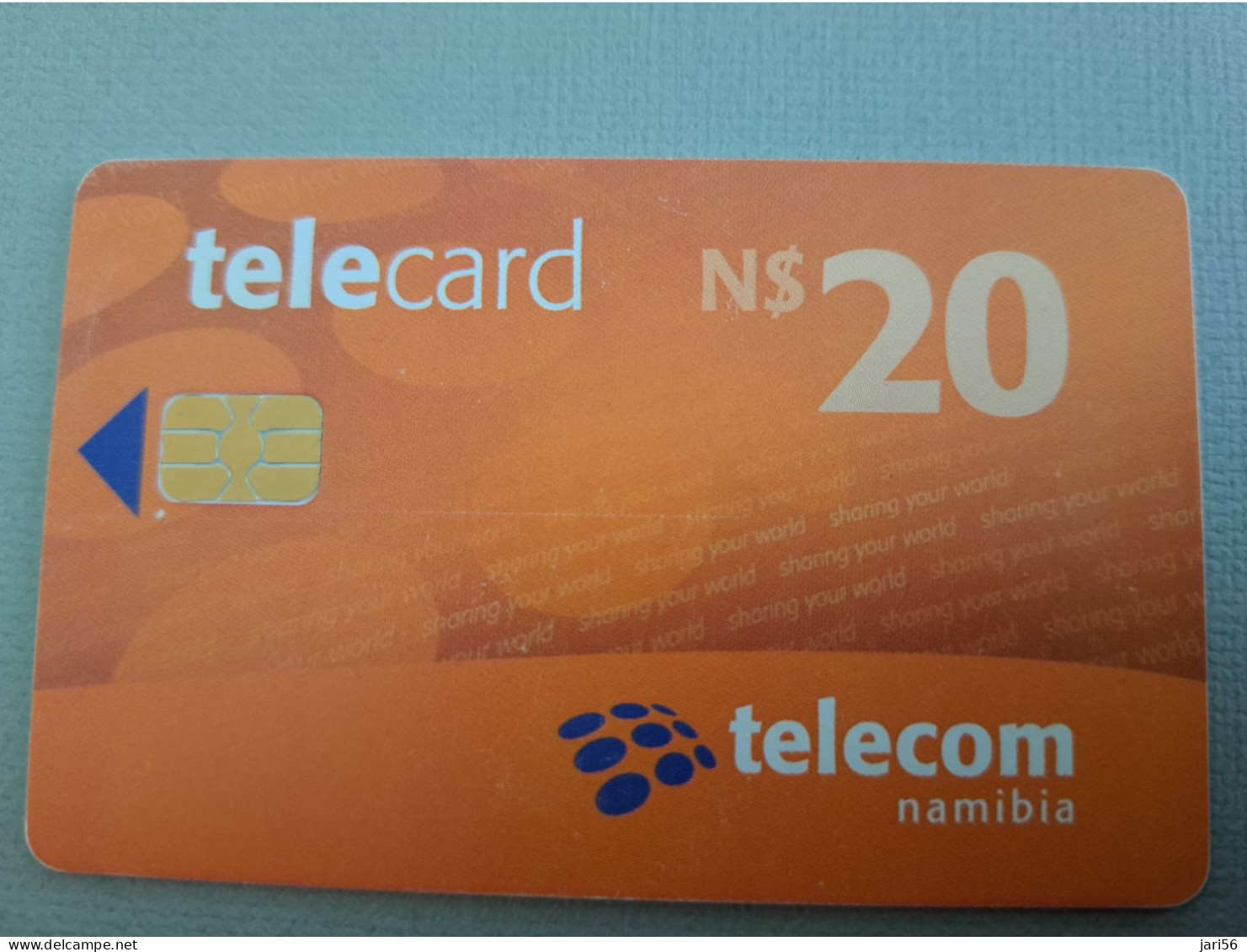 NAMIBIA / CHIPCARD /  $20 TELECOM NAMIBIA/ DESSERT/     Fine Used       **15263** - Namibia