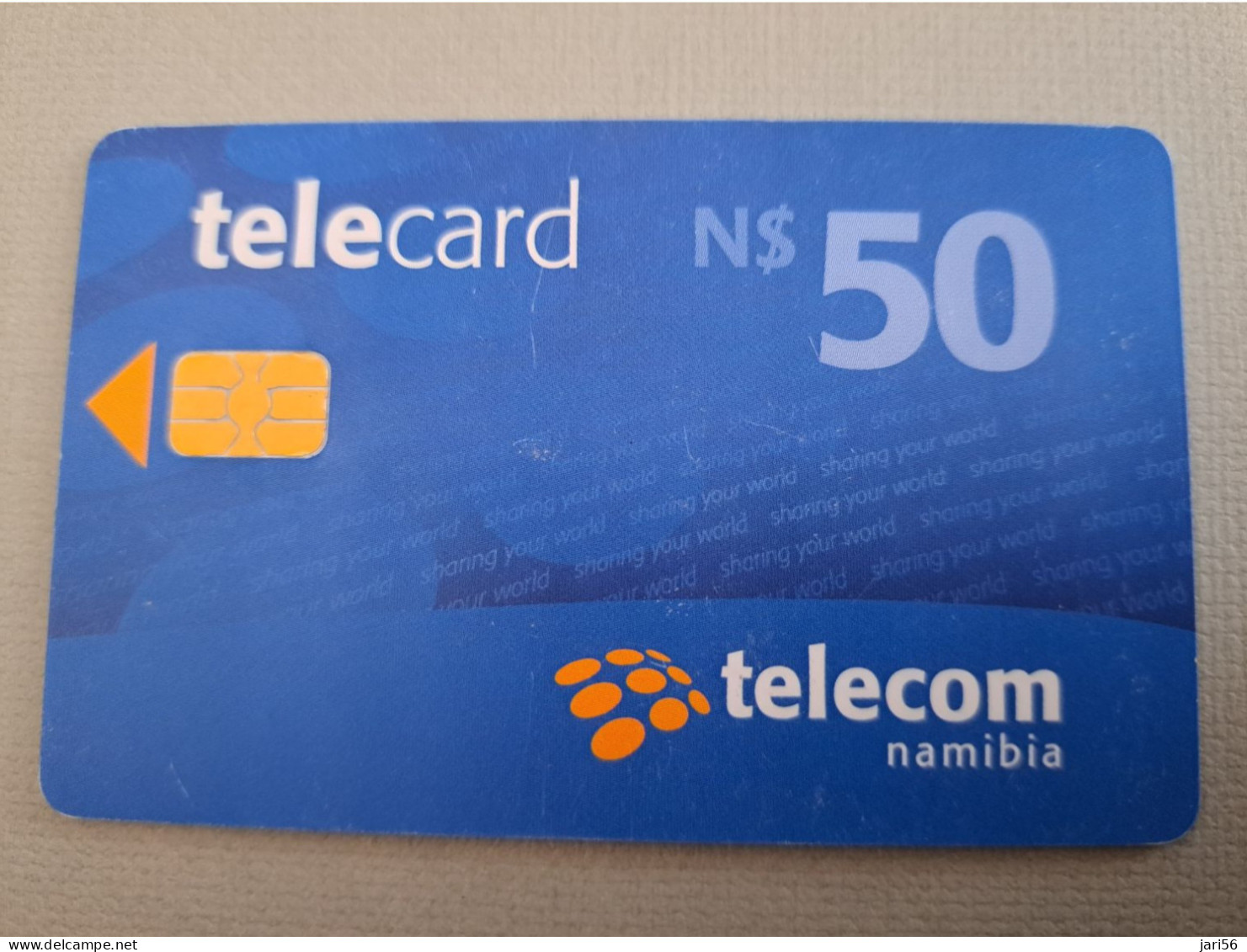 NAMIBIA / CHIPCARD /  $50 TELECOM NAMIBIA/ BLUE /     Fine Used       **15264** - Namibia