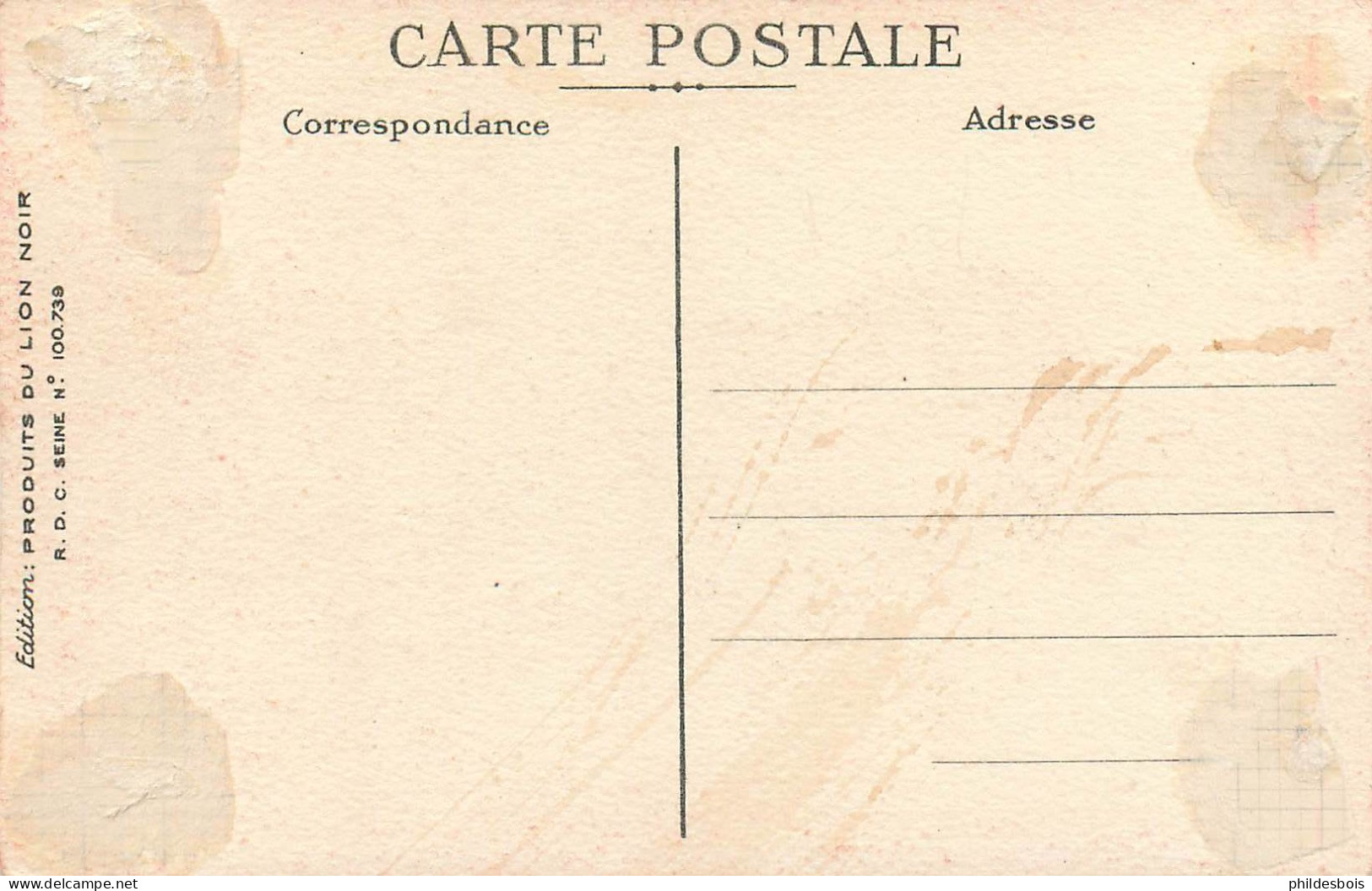 Beatrice MALLET  Carte Publicitaire  ( Lion D'Acier ) - Mallet, B.