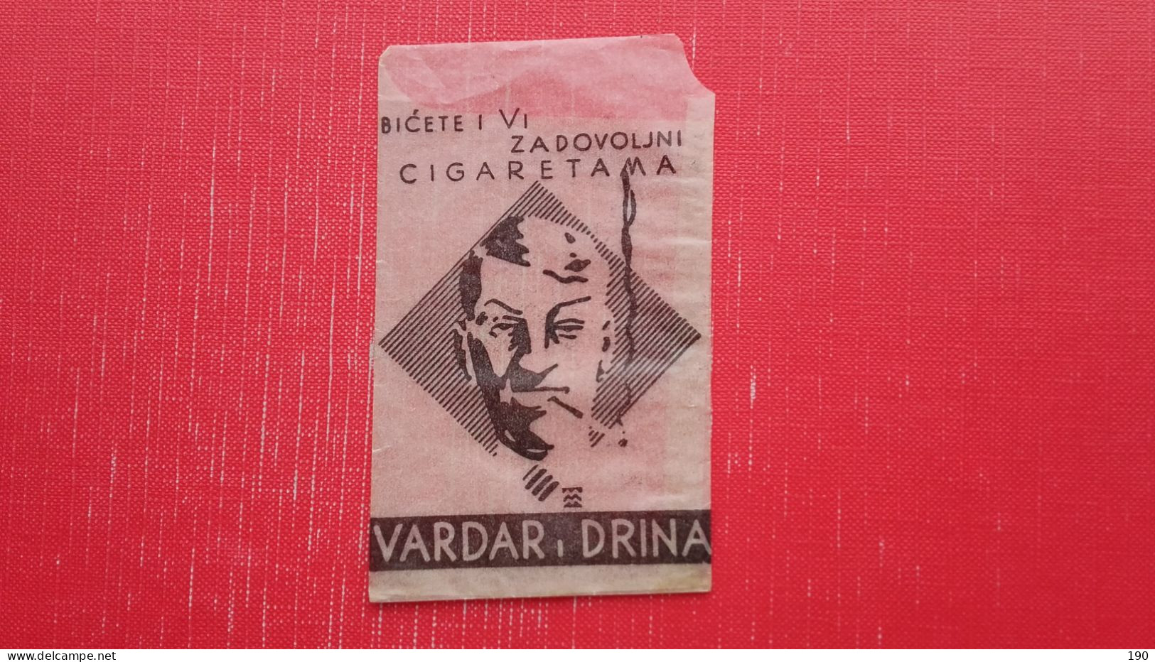 Old Paper Bag Vardar I Drina - Andere & Zonder Classificatie