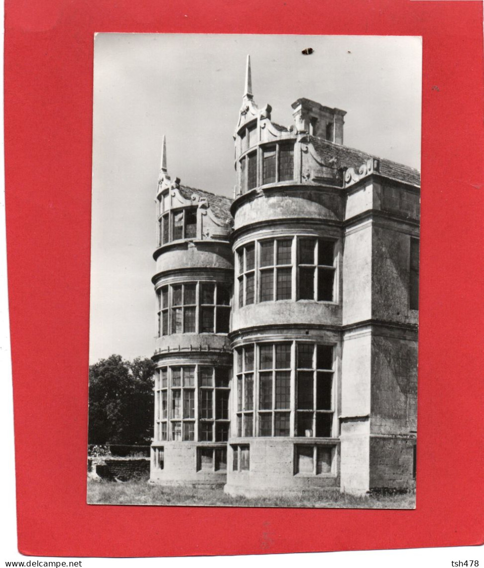 ANGLETERRE--Kirby Hall NORTHANTS---The Great Bow Windows--voir 2 Scans - Northamptonshire