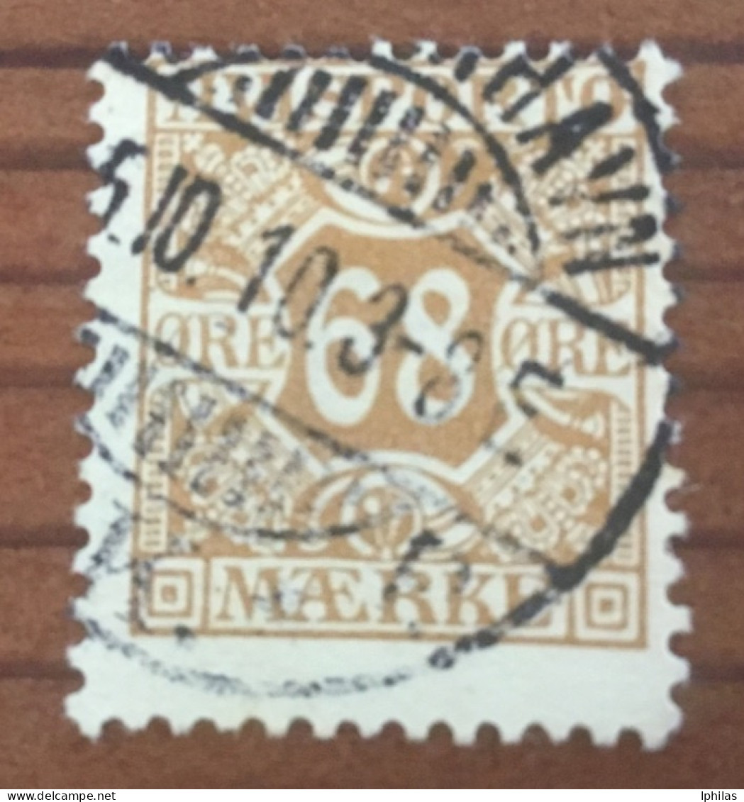 Dänemark Verrechnunsmarke 1907 Gestempelt - Used Stamps