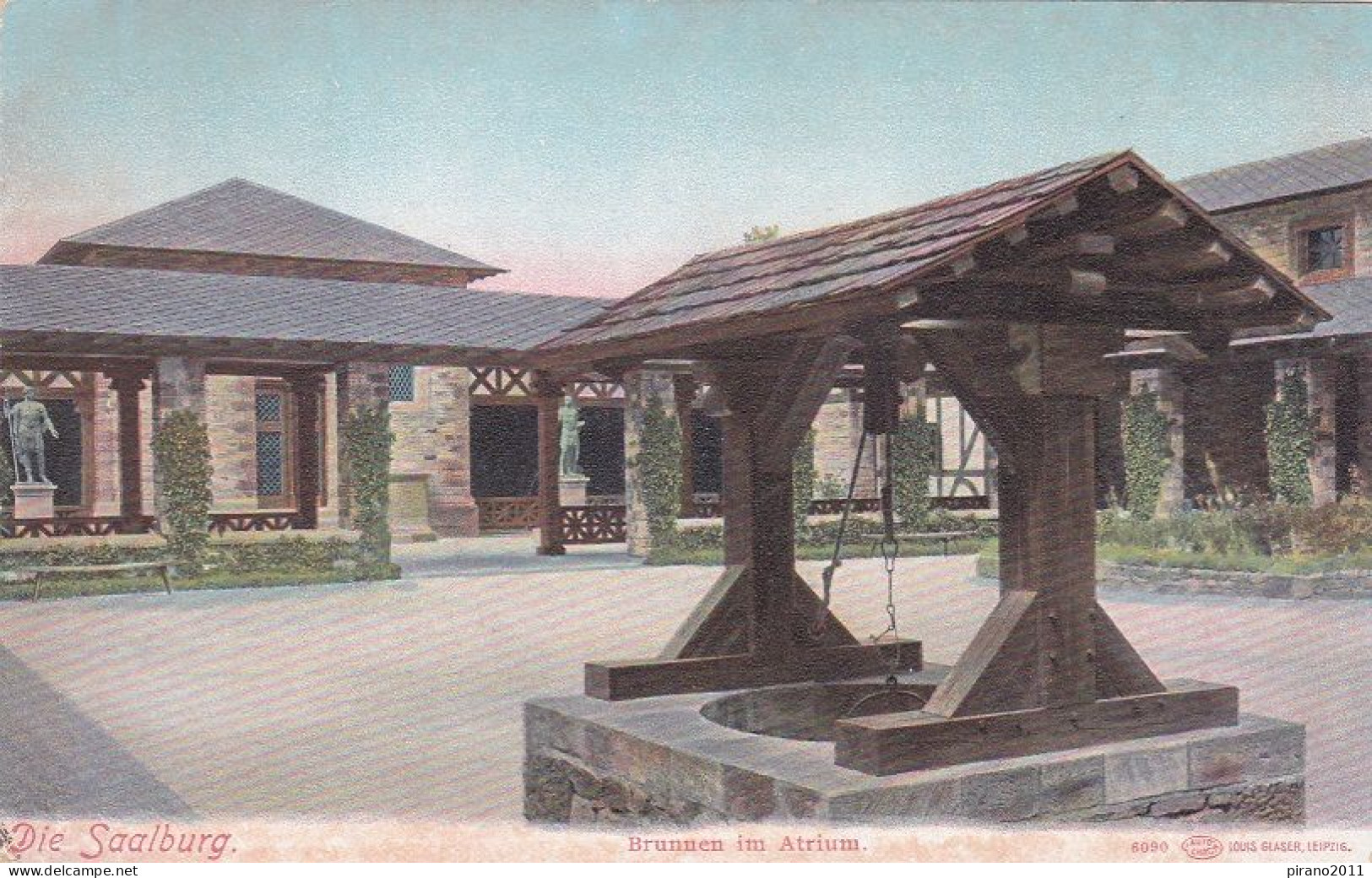 Kastell Saalburg, Brunnen Im Atrium - Saalburg