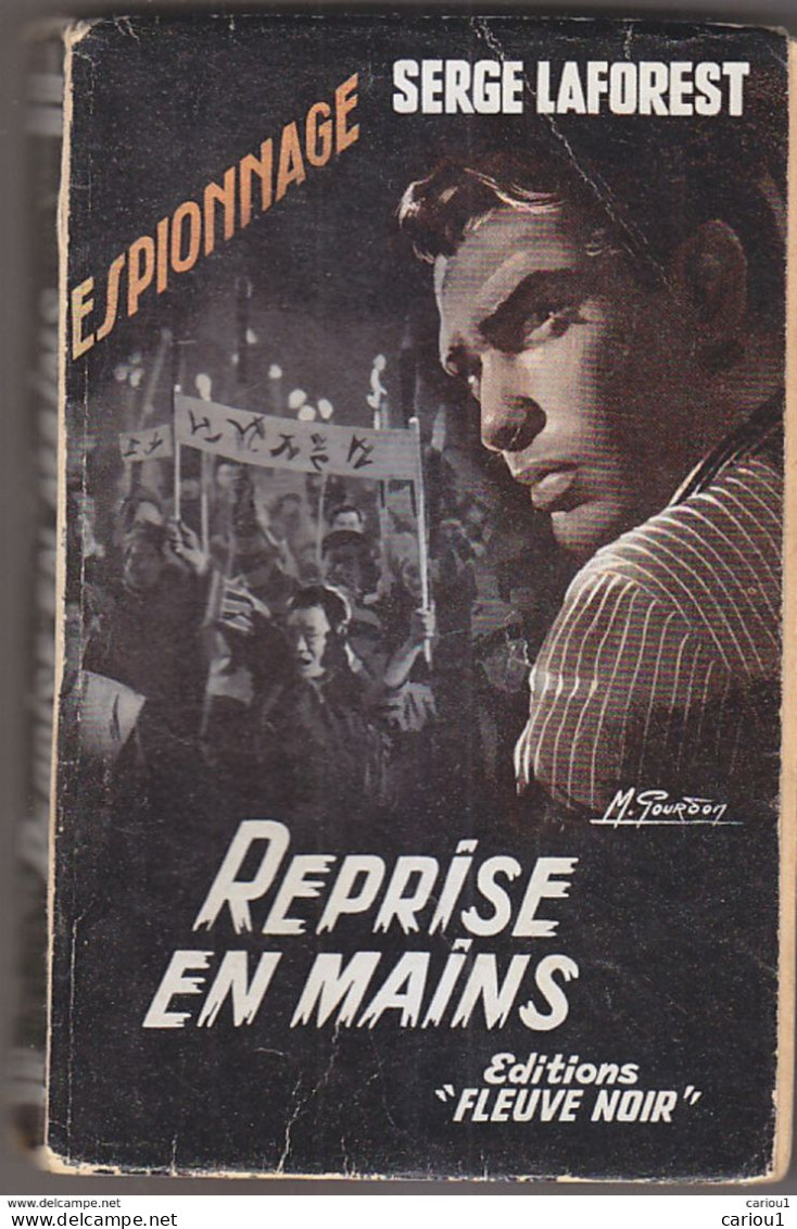 C1  Serge LAFOREST Reprise En Mains FN ESPIONNAGE # 133 1957 EO GAUNCE Port Inclus France - Antiguos (Antes De 1960)