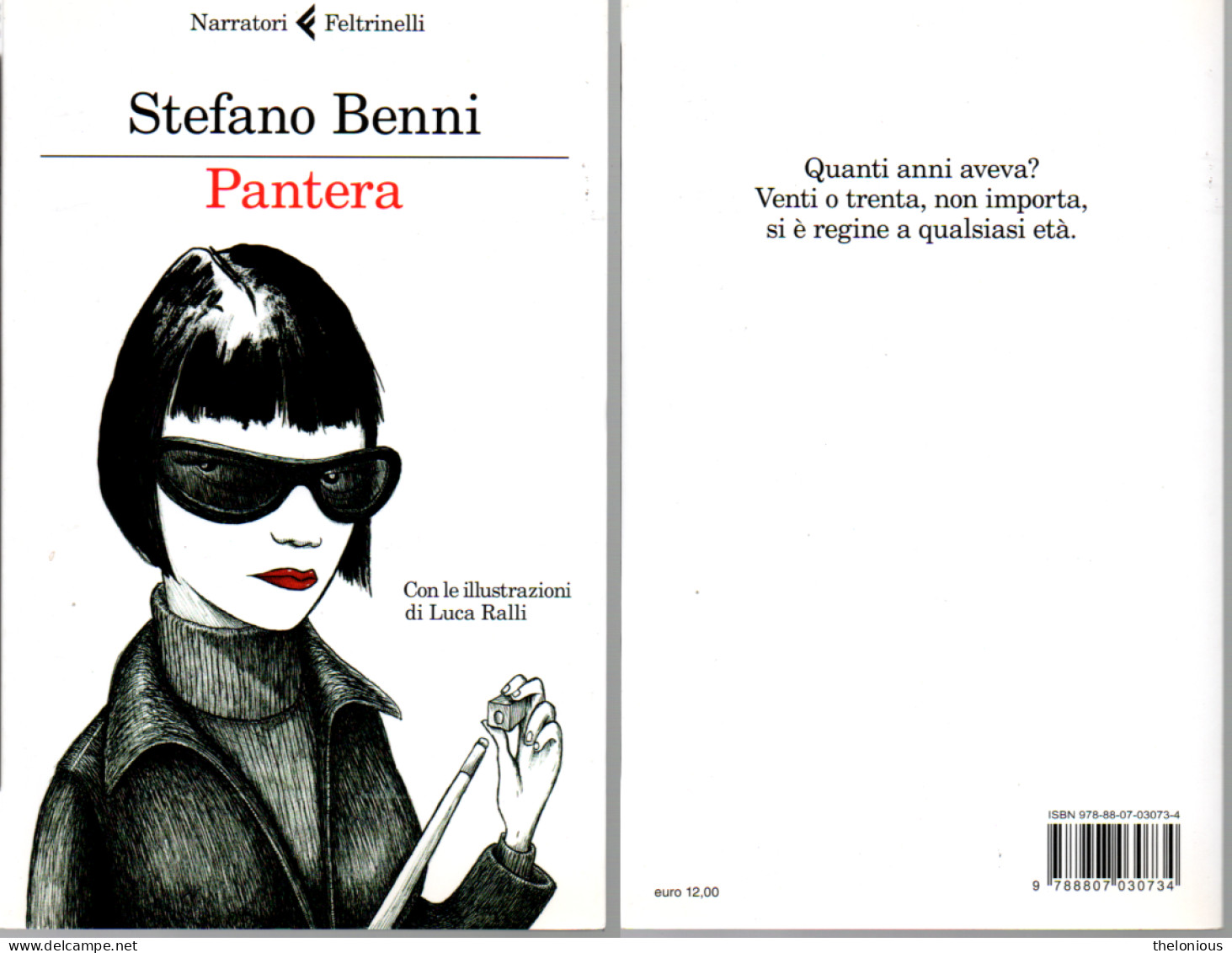 # Stefano Benni - Pantera -  Con Illustrazioni Di Luca Ralli - Feltrinelli 2014 - Grands Auteurs