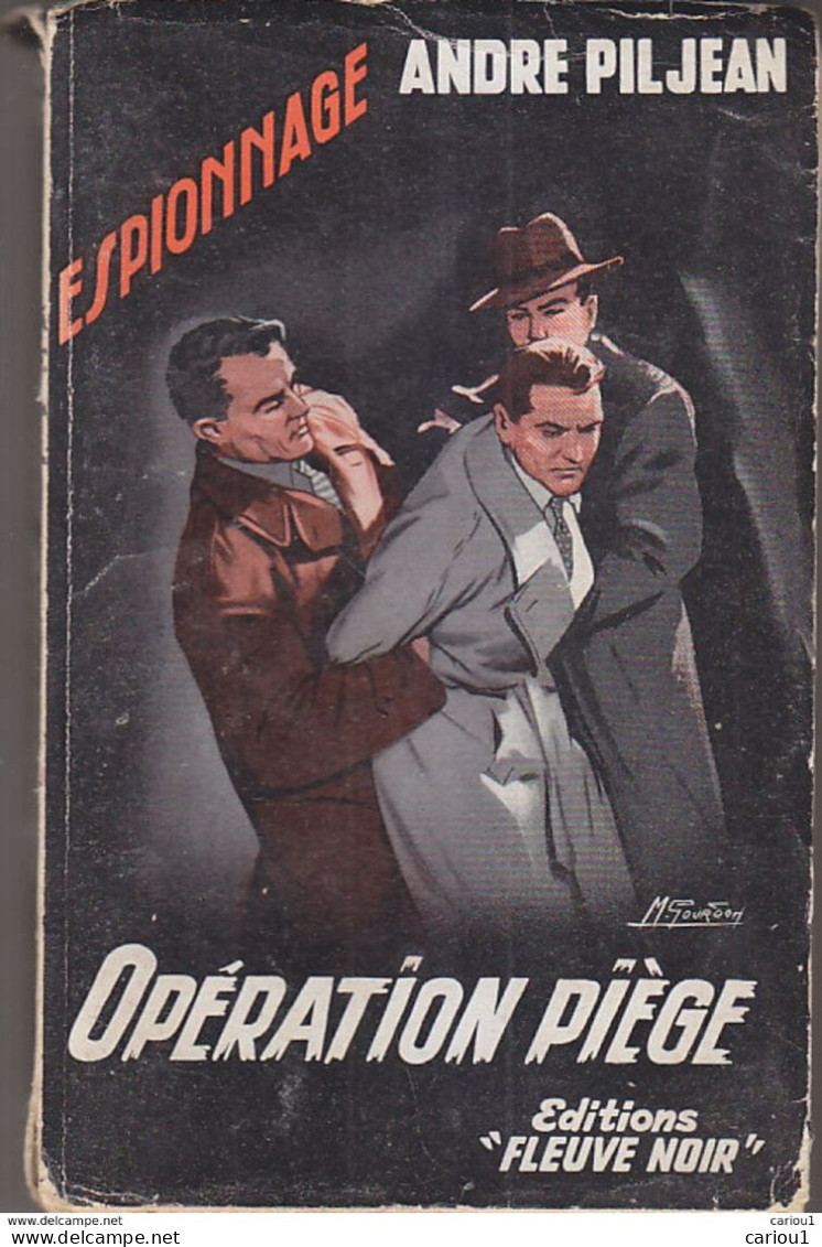 C1  Andre PILJEAN Operation Piege FN ESPIONNAGE # 147 1957 EO PORT INCLUS France - Anciens (avant 1960)