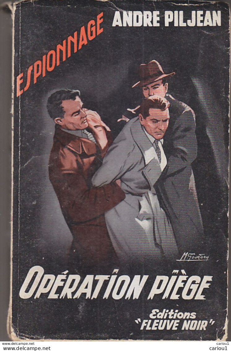 C1  Andre PILJEAN Operation Piege FN ESPIONNAGE # 147 1957 EO PORT INCLUS France - Antiguos (Antes De 1960)