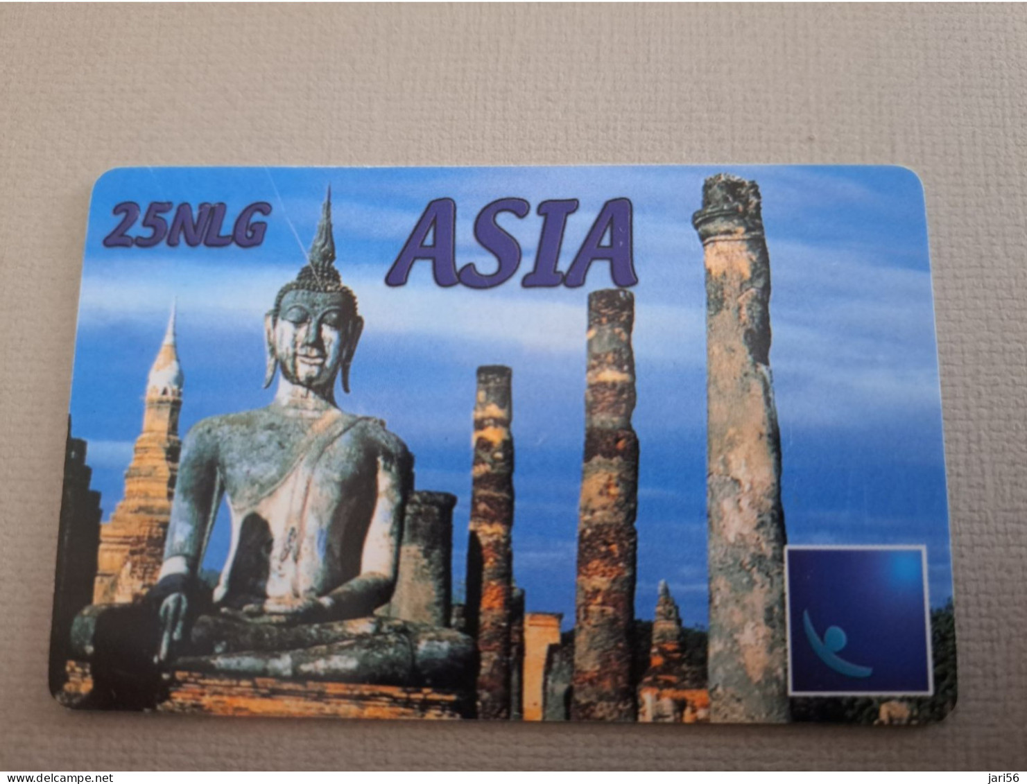 NETHERLANDS /  PREPAID /   ASIA/ BUDHA STATUE      HFL 25,- USED  ** 15282** - Privat