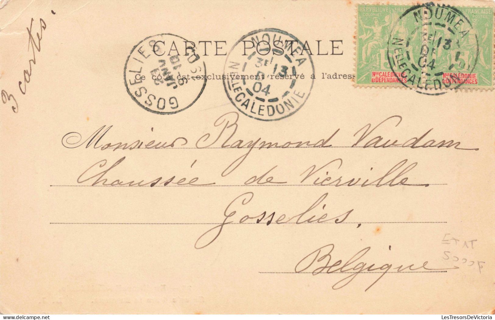 Nouvelle Calédonie - Scierie Dans La Brousse - Carte Postale Ancienne - Nieuw-Caledonië