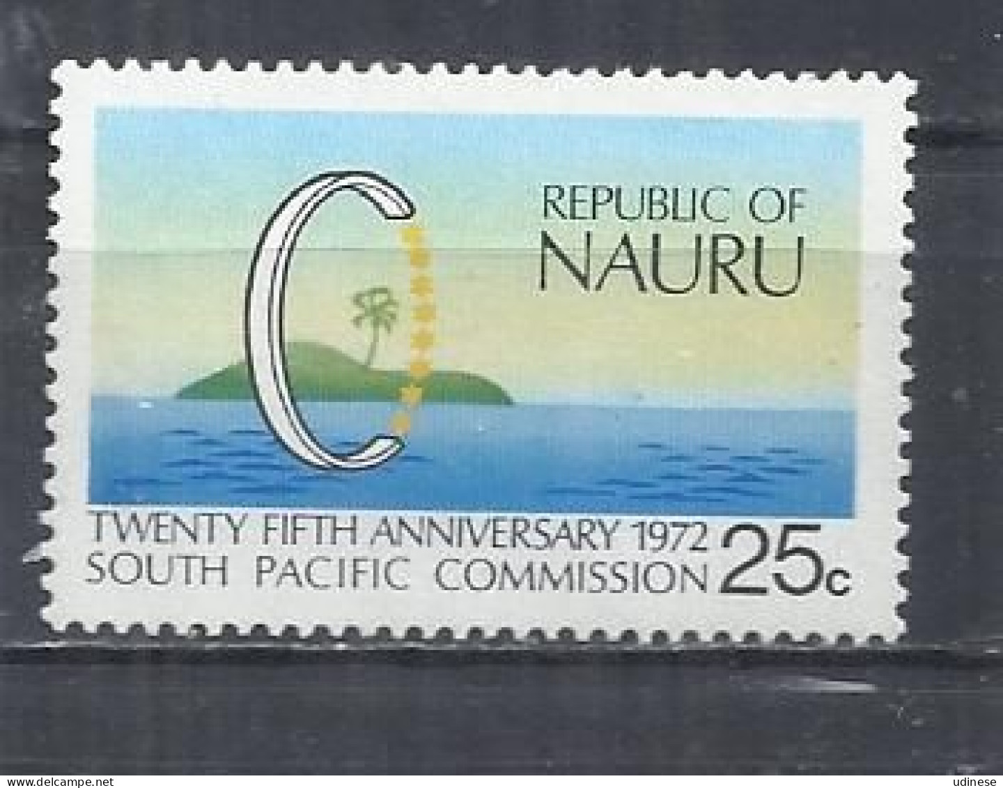 NAURU 1972 - SOUTH PACIFIC COMMISSION - MNH MINT NEUF NEU NUEVO - Nauru