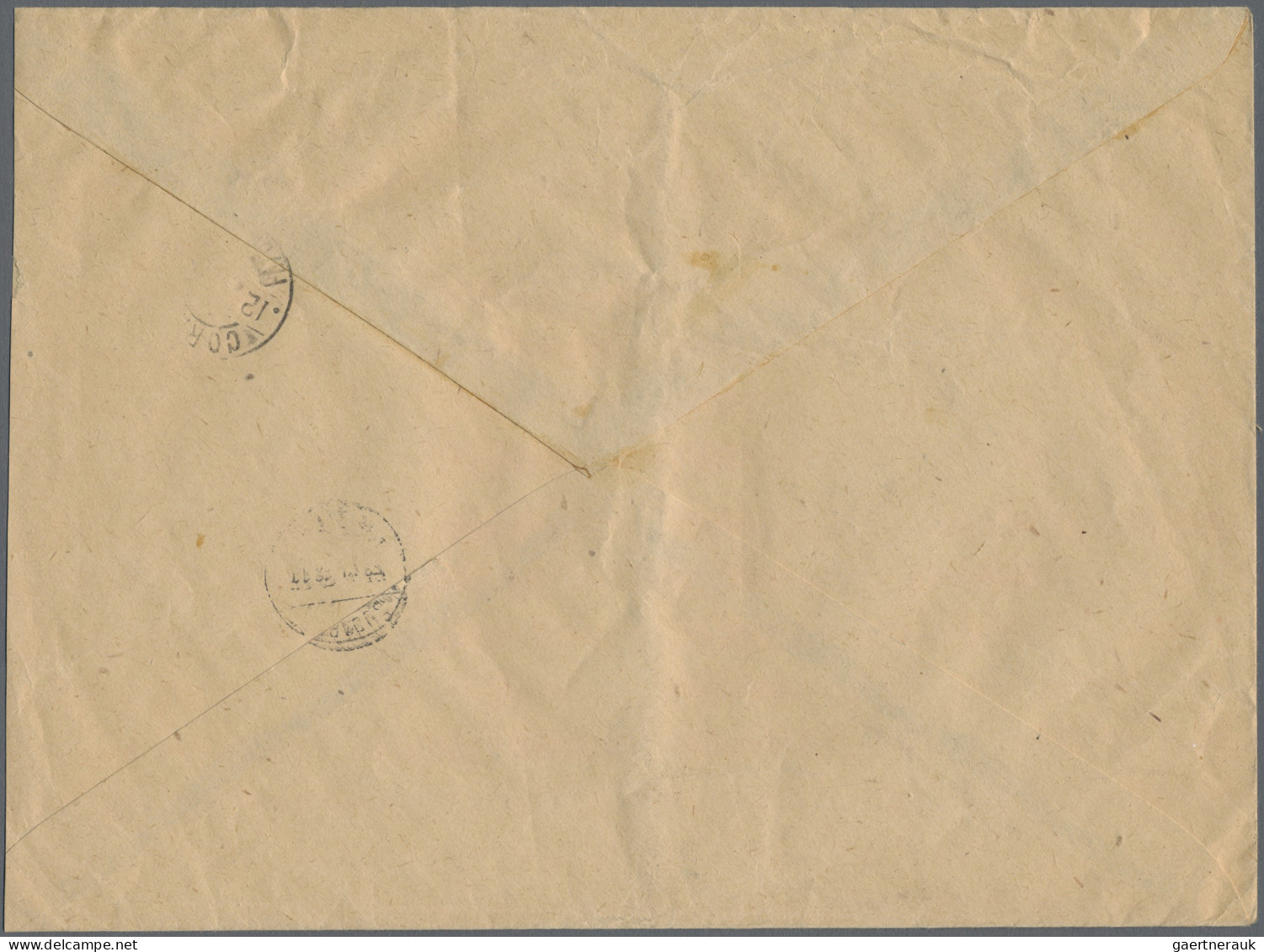 North Korea: 1956, 10 Years DPRK And Other On Two Registered Air Mail Covers Fro - Corée Du Nord