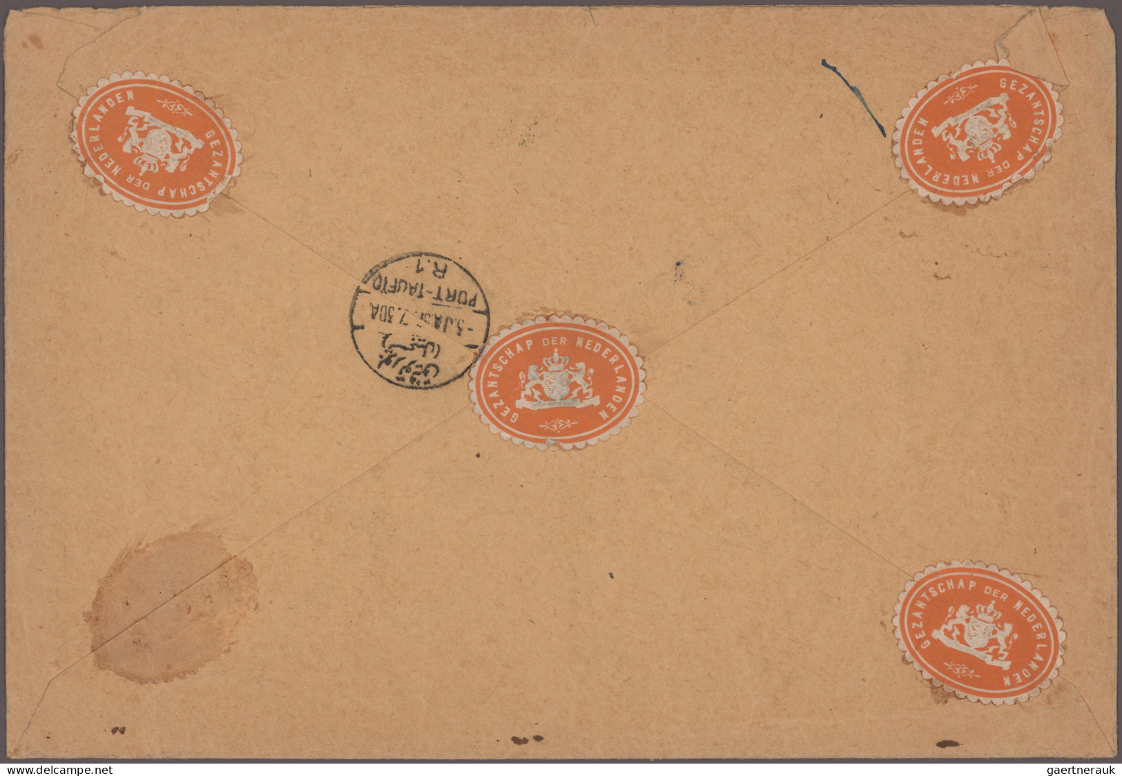 Saudi Arabia: 1935/1937, Two Commercial Registered Covers From DJEDDAH (differen - Saoedi-Arabië