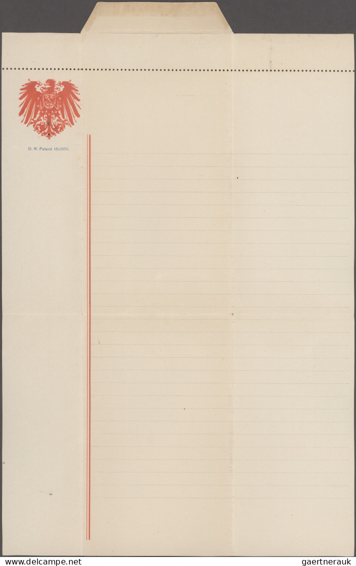 Thematics: Advertising Postal Stationery: 1906, Dt. Reich, 5 Pf Grün Germania An - Sonstige