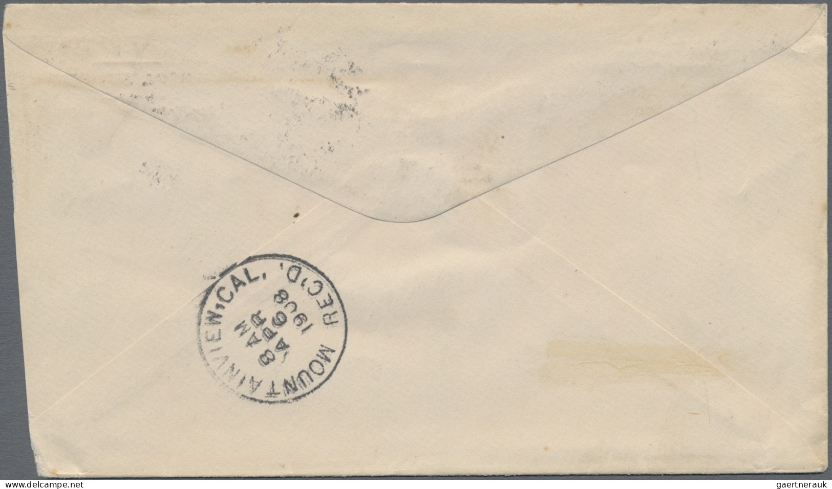 Thematics: Arctic: 1903/1908, Alaska Winter Mail, Two Covers Bearing Washington - Autres