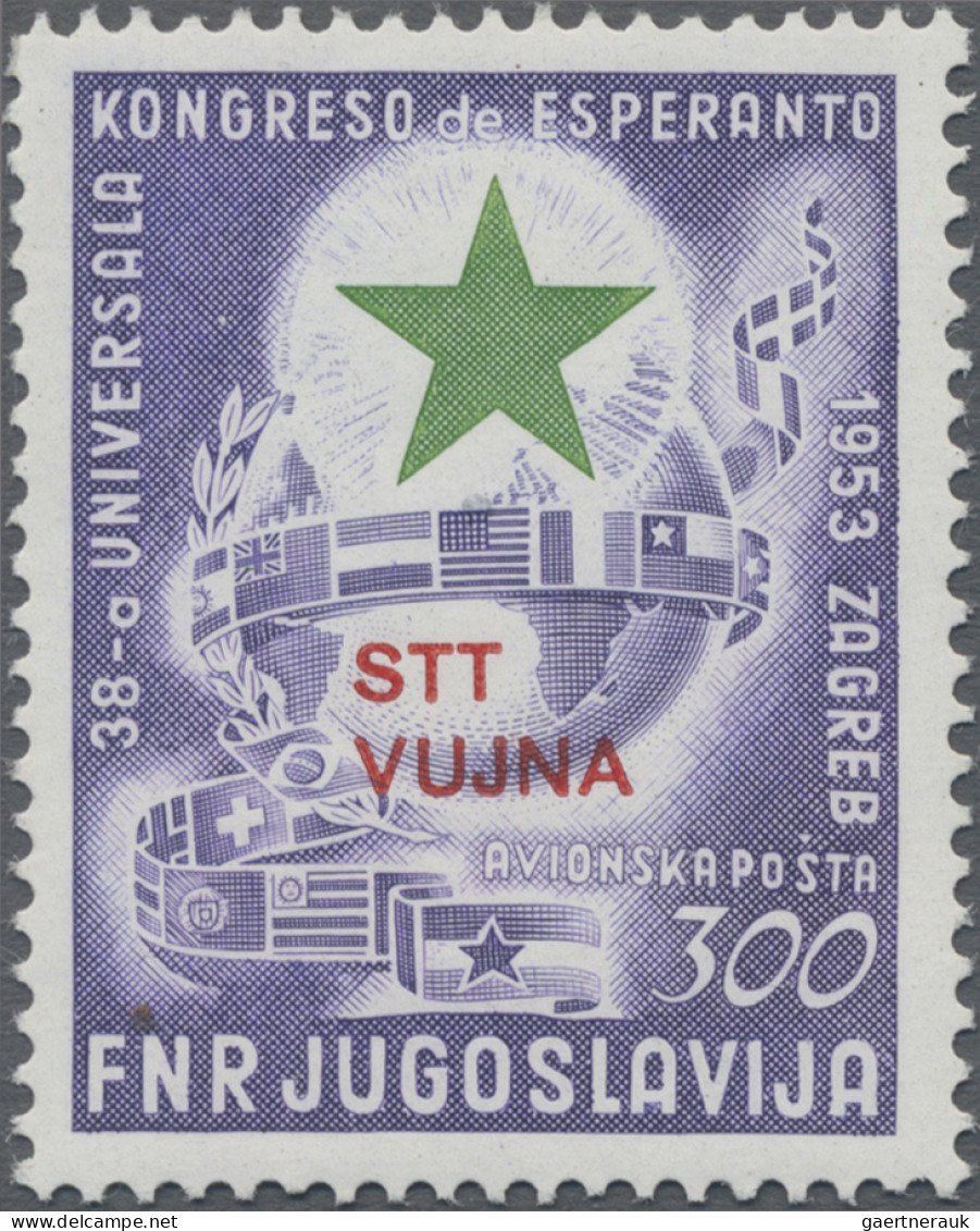 Thematics: Esperanto: 1953, Yugoslavian Commemorative For The Esperanto Congress - Esperanto