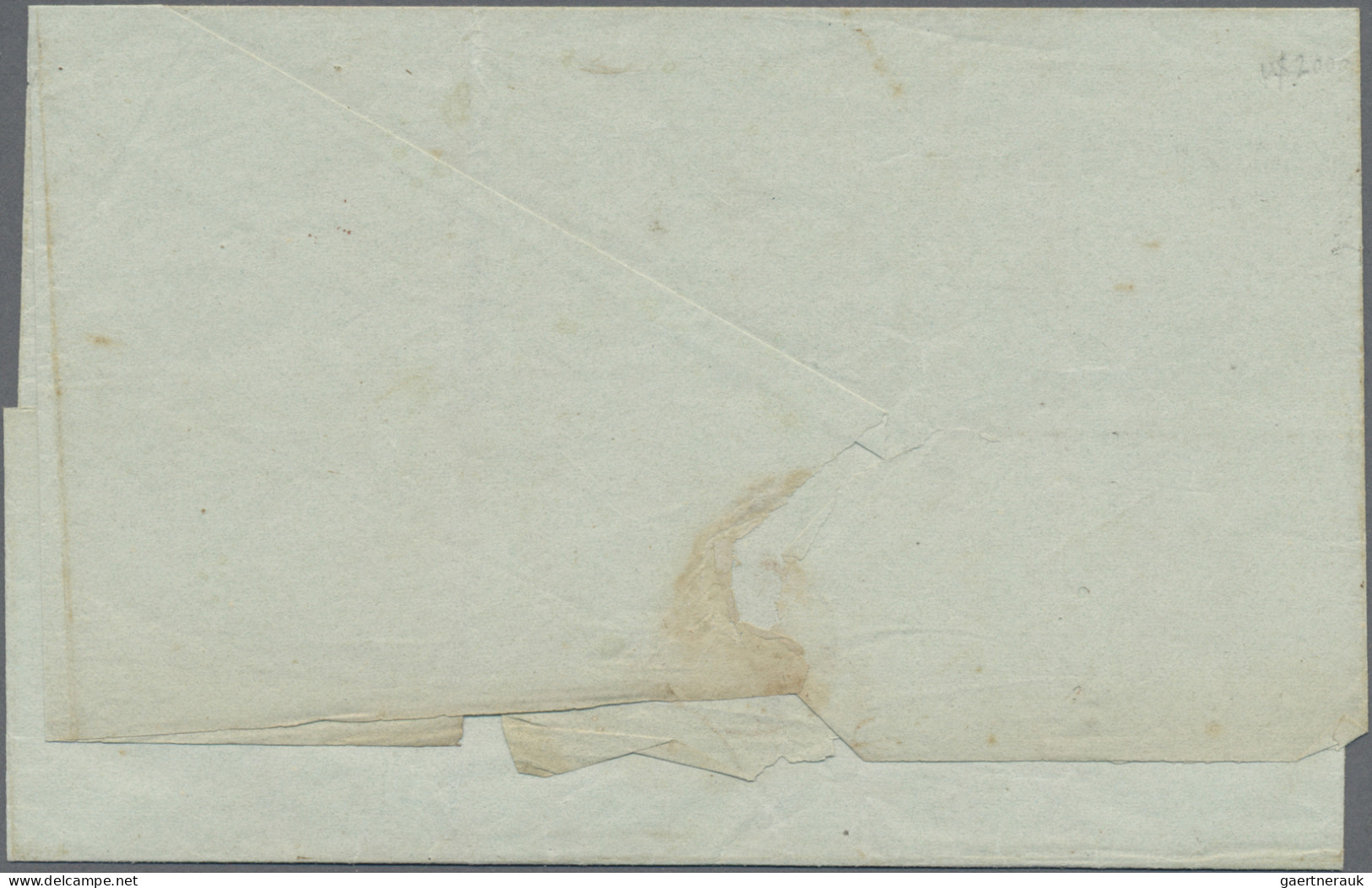 Brazil -  Pre Adhesives  / Stampless Covers: PERNAMBUCO, Boxed Hexagonal Straigh - Voorfilatelie