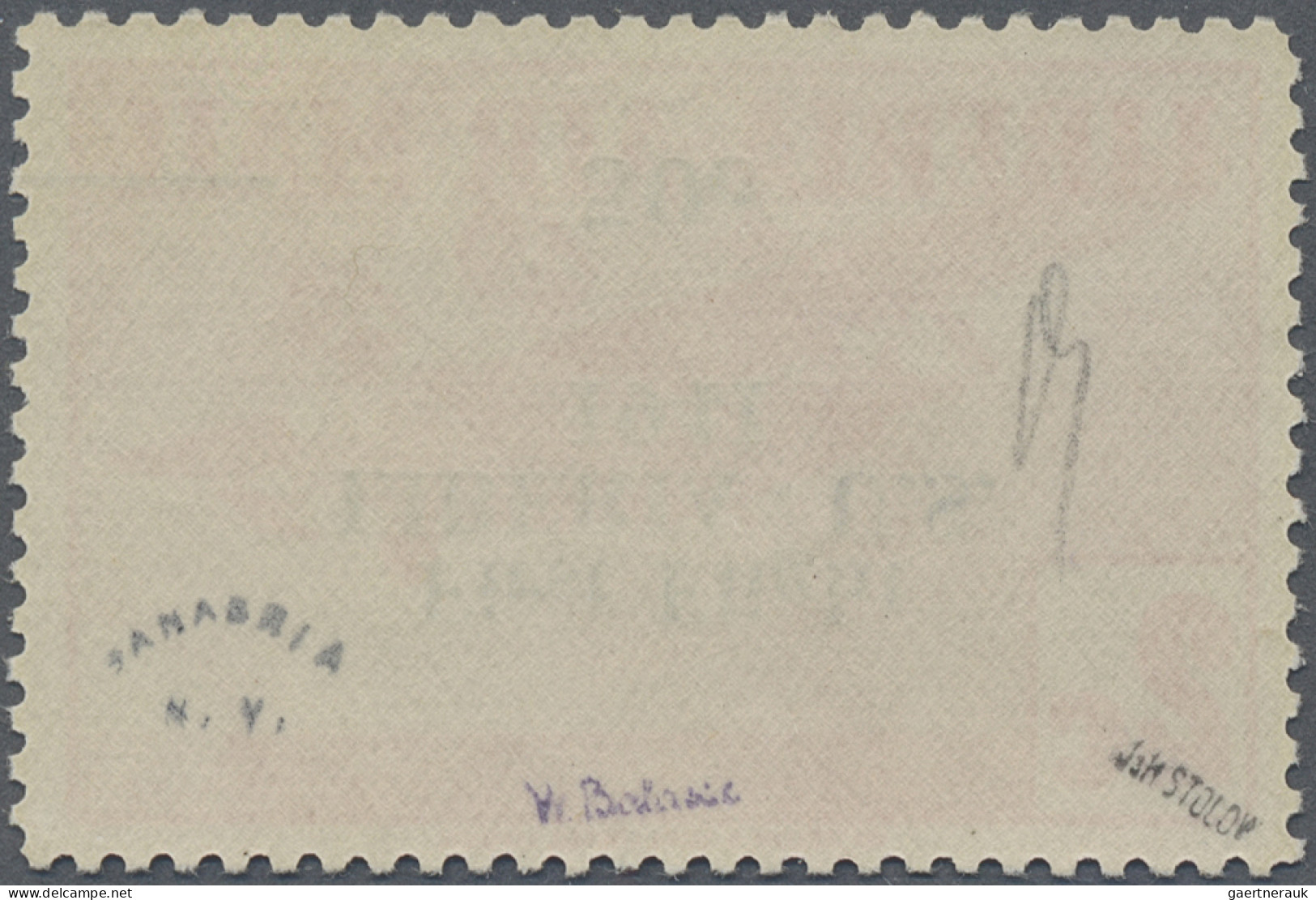 Liberia: 1941 Air 50c On 2c Showing OVERPRINT INVERTED, Mint Never Hinged, Fresh - Liberia