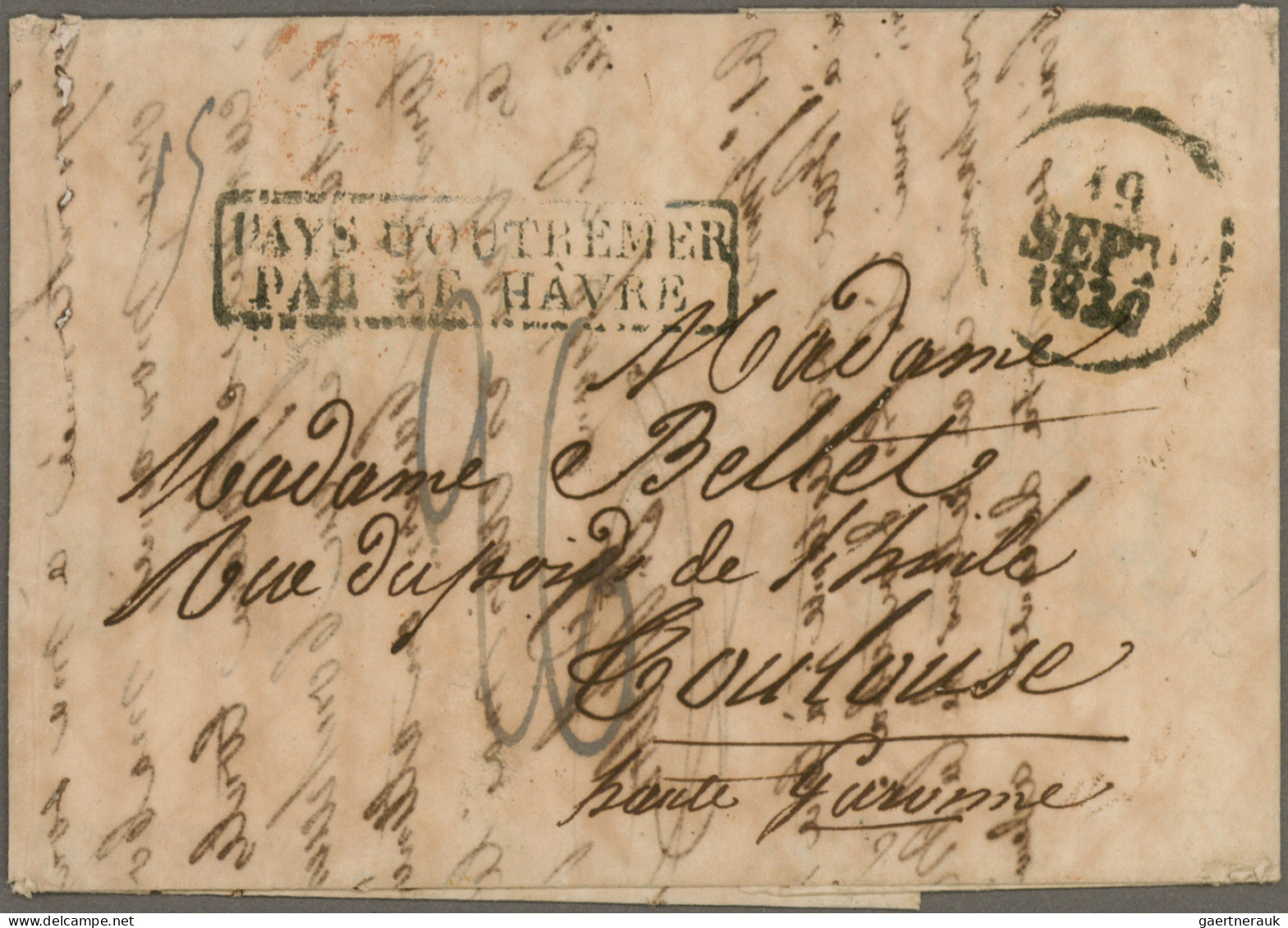 Reunion: 1830, Entire Letter Written "St-Denis, Ile De Bourbon, Le 27 Mai 1830" - Lettres & Documents