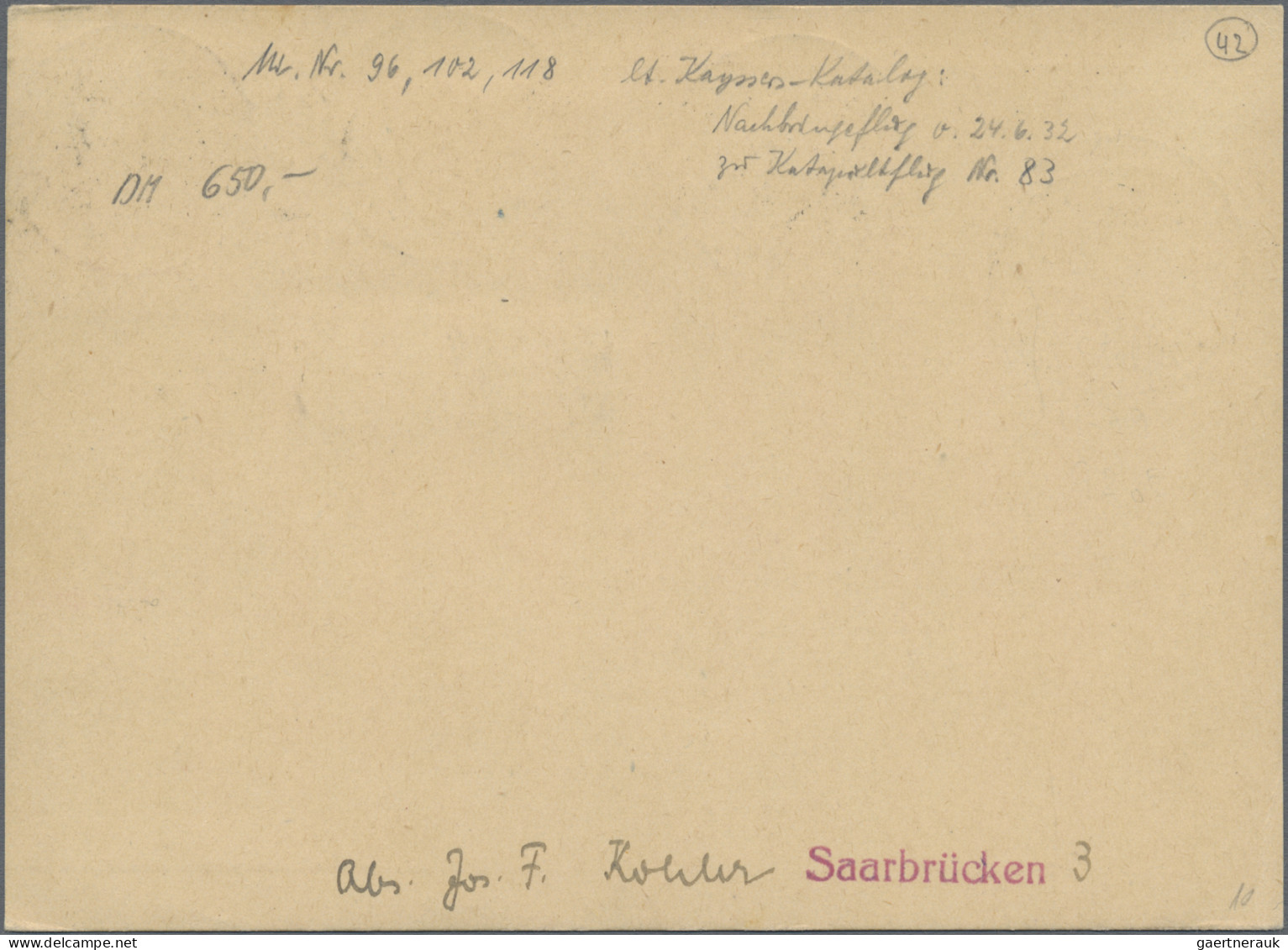 Skid Flight Mail: 1932 (28./29.6.), Mit Luftpost Zum Dampfer "EUROPA" / Deutsche - Luft- Und Zeppelinpost