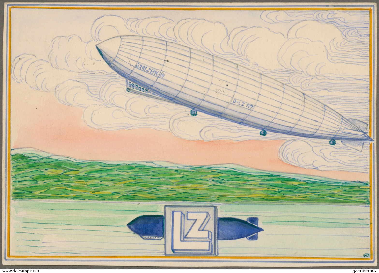 Zeppelin Mail - Germany: 1933, Saargebietsfahrt, Rückfahrt Ab Saarbrücken Mit Be - Luchtpost & Zeppelin