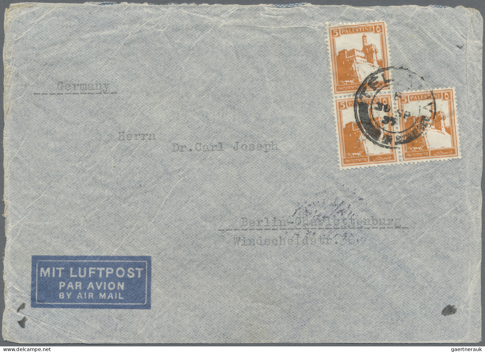 Desaster Mail: 1937, 1.10., Absturz Des Flugbootes "COURTIER" Der Imperial Airwa - Sonstige & Ohne Zuordnung