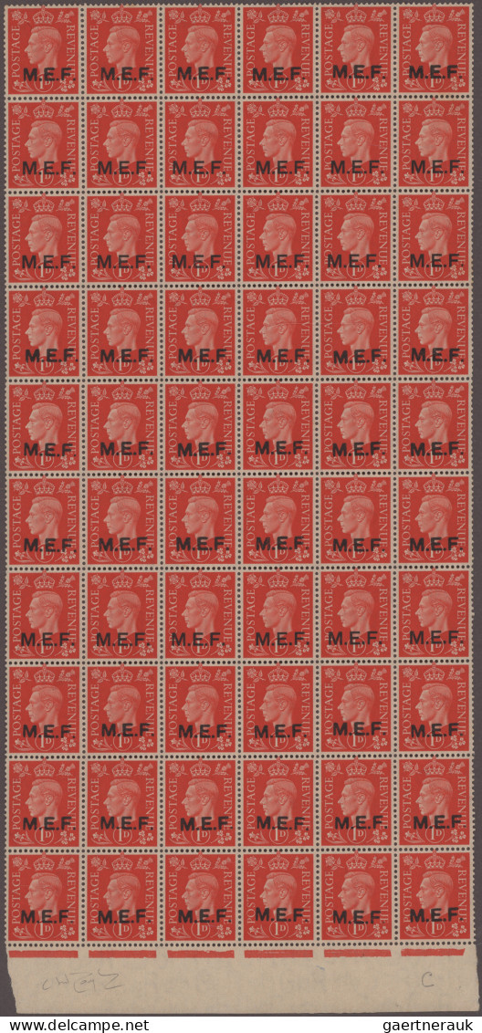 British Military Post  In WWII: 1942 Middle East Forces - NAIROBI OVERPRINT: Fou - Other