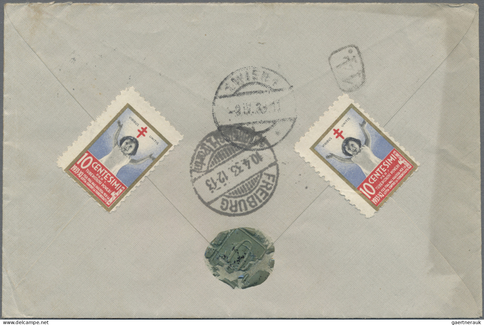 Italy: 1924/1933, 3 Three Express Covers Addressed For Austria Or Germany, Each - Poststempel