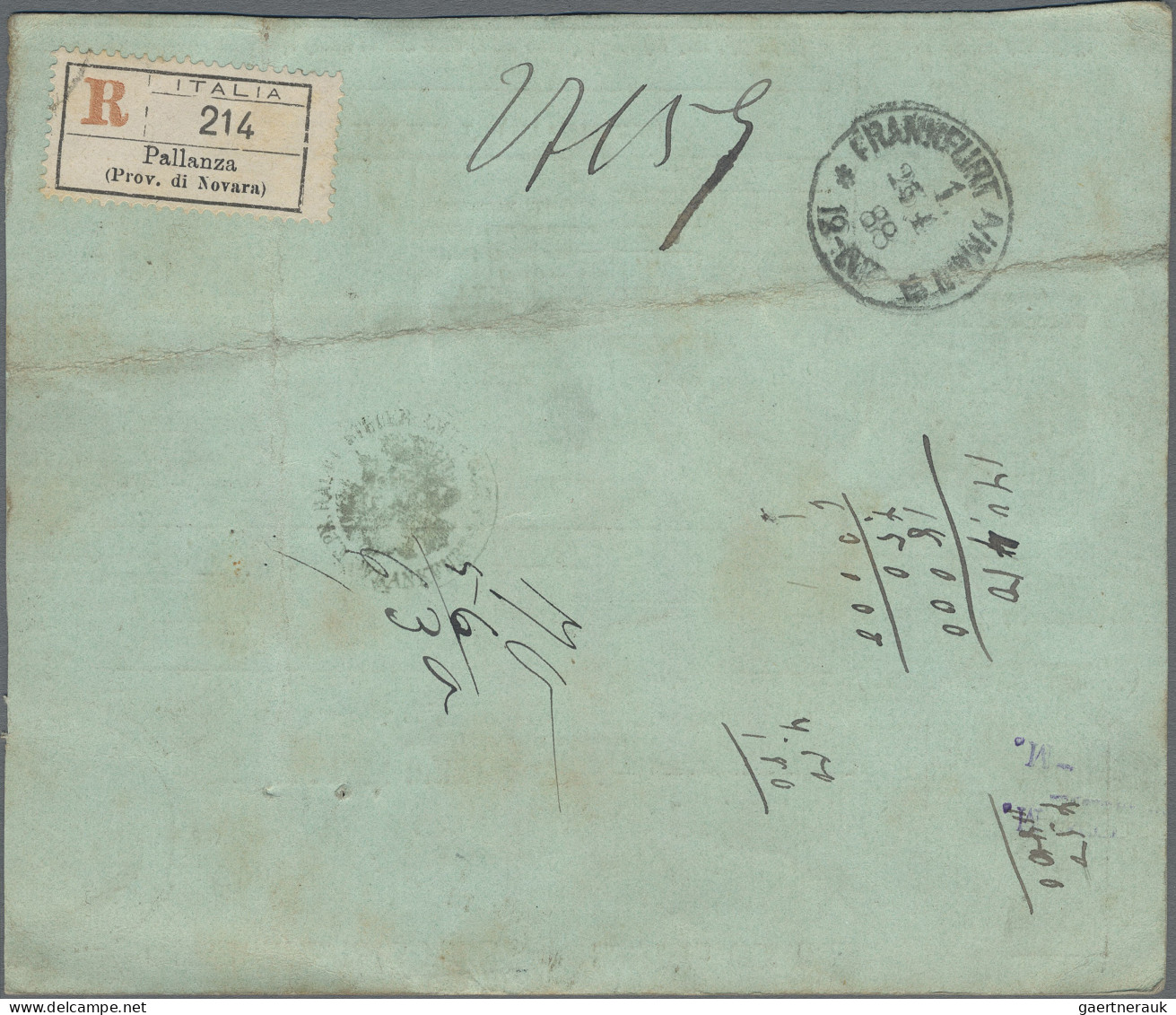 Italy - Postal Stationary: 1888, 1,25 L Brown On Light Green Postal Stationery P - Postwaardestukken