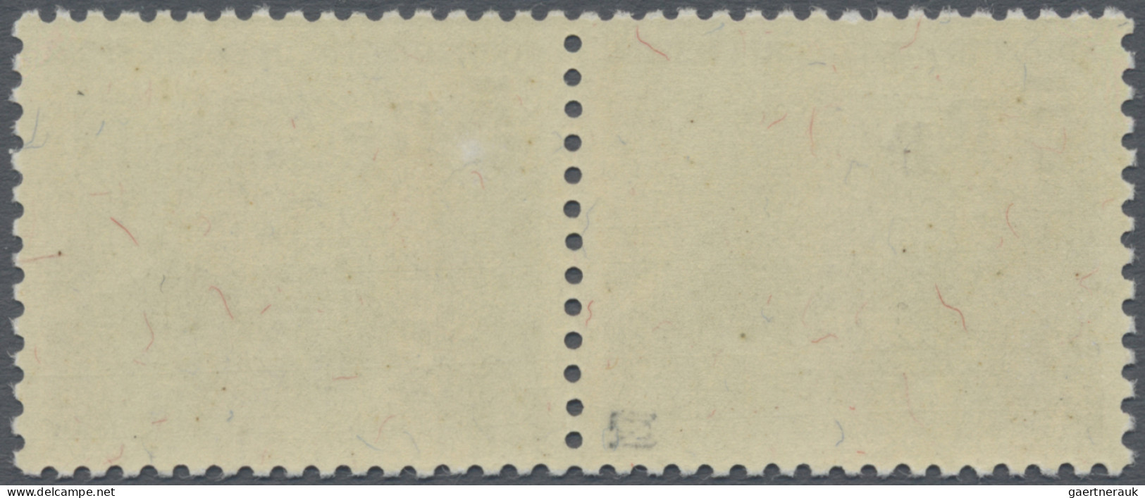 Liechtenstein: 1947, 5 Rp. A. 3 Rp. Freimarke Im Postfrischen Waager. Paar, Dabe - Ungebraucht