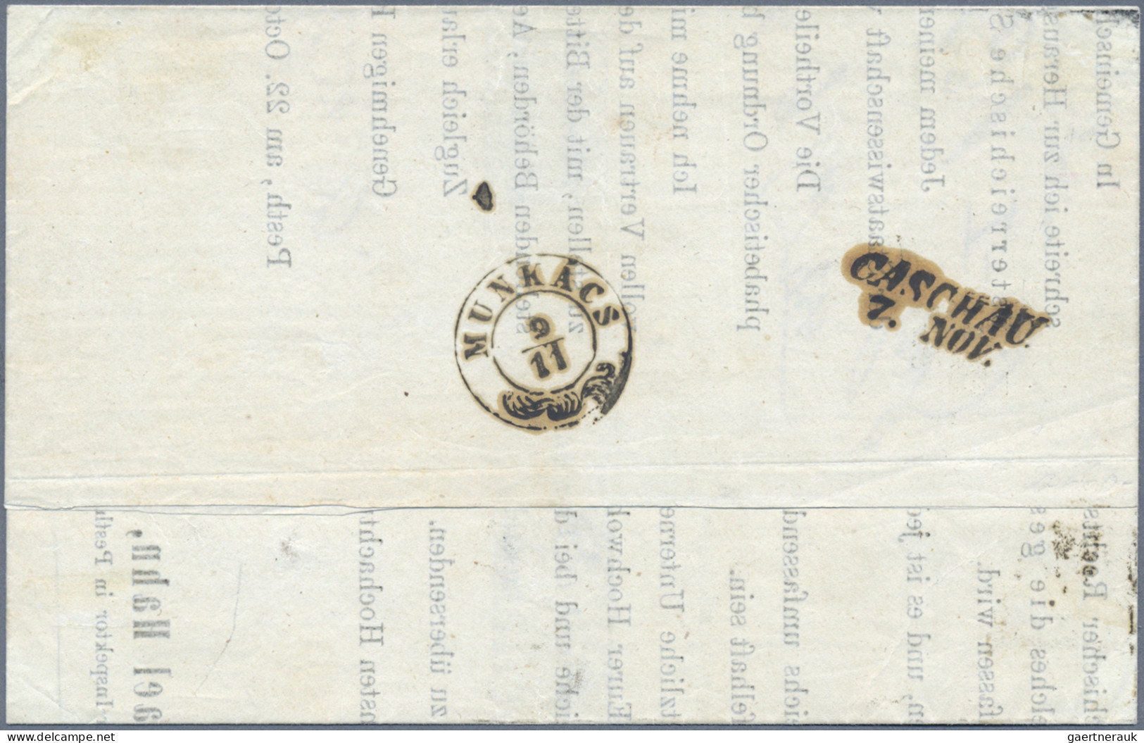 Österreich: 1854, 1 Kr. Ockergelb, Type Ib, Frisches Kabinettstück, Als Einzelfr - Covers & Documents