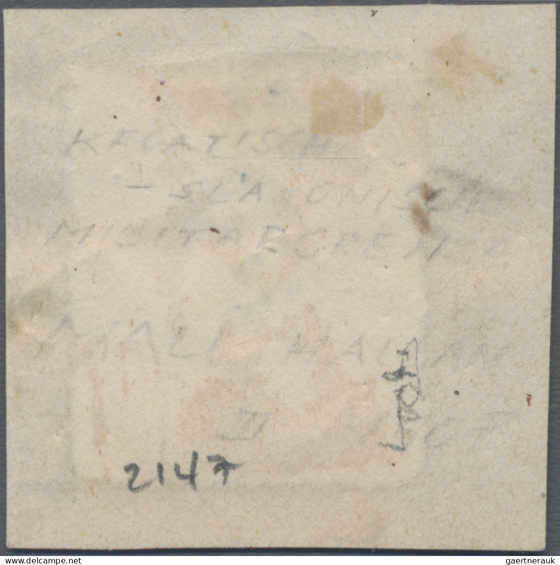 Hungary - Post Marks: "MALI HALLAN ...MAR" With Ms. Added Day "14", Straight Lin - Poststempel (Marcophilie)