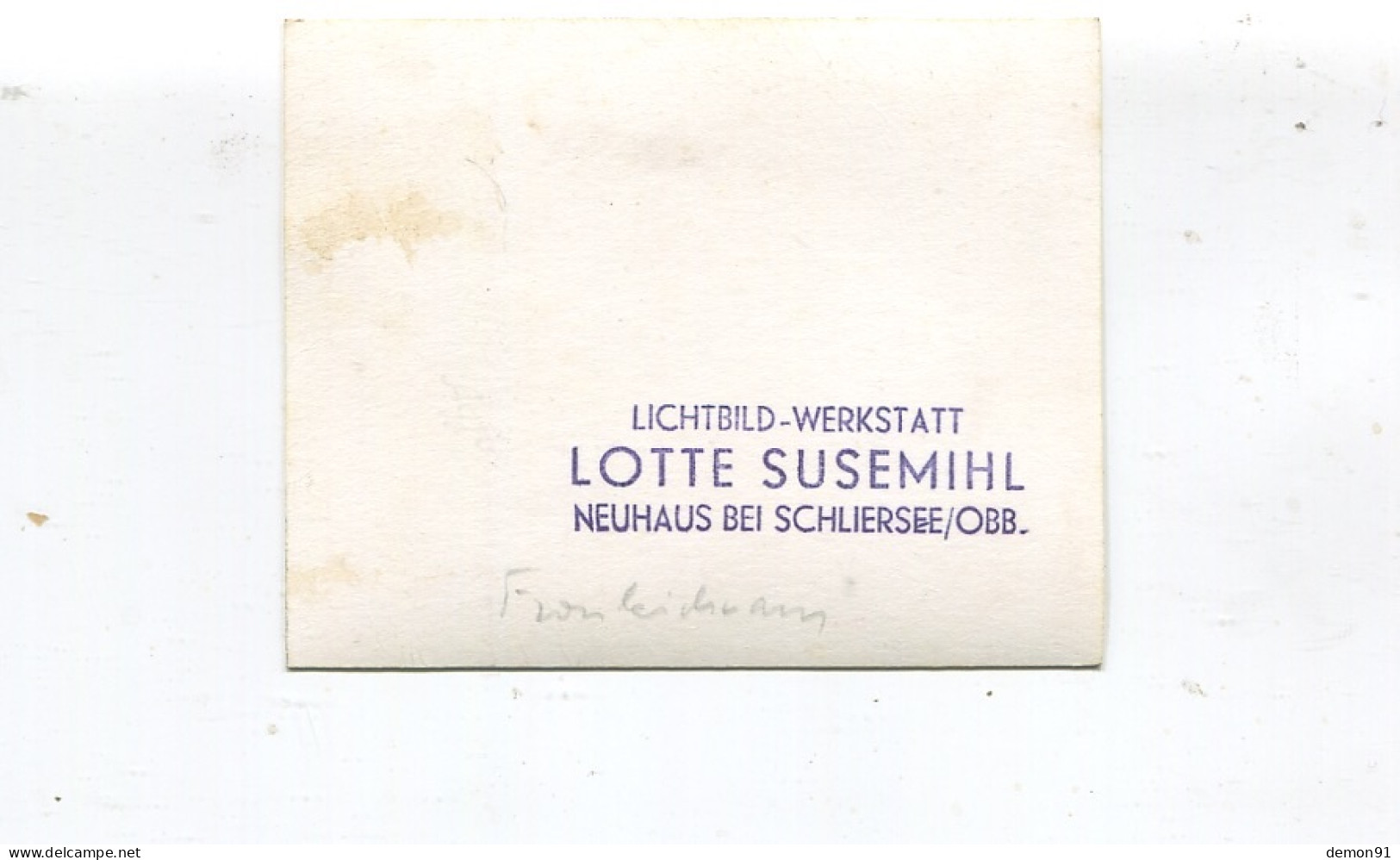 PHOTO - Neuhaus Bei Schliersee - LICHTBILD WERKSTATT LOTTE SUSEMIHL - Neuhaus