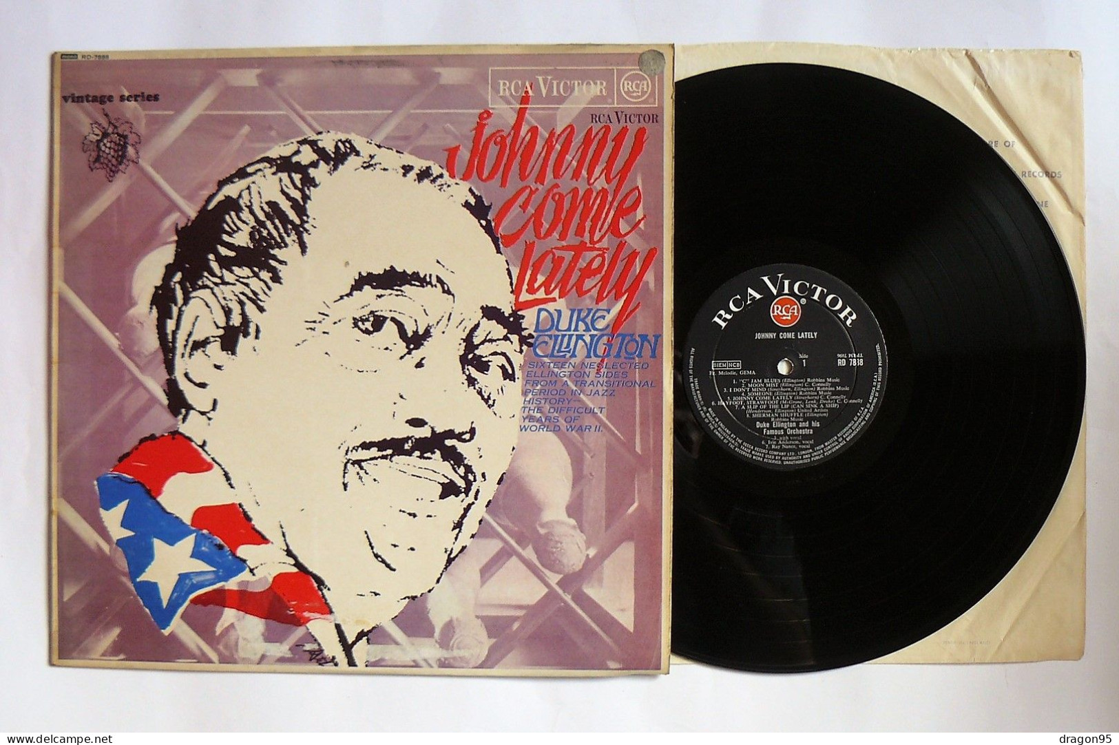 LP Duke ELLINGTON : Johnny Come Lately - RCA Victor RD-7888 - U.K. - 1967 - Jazz